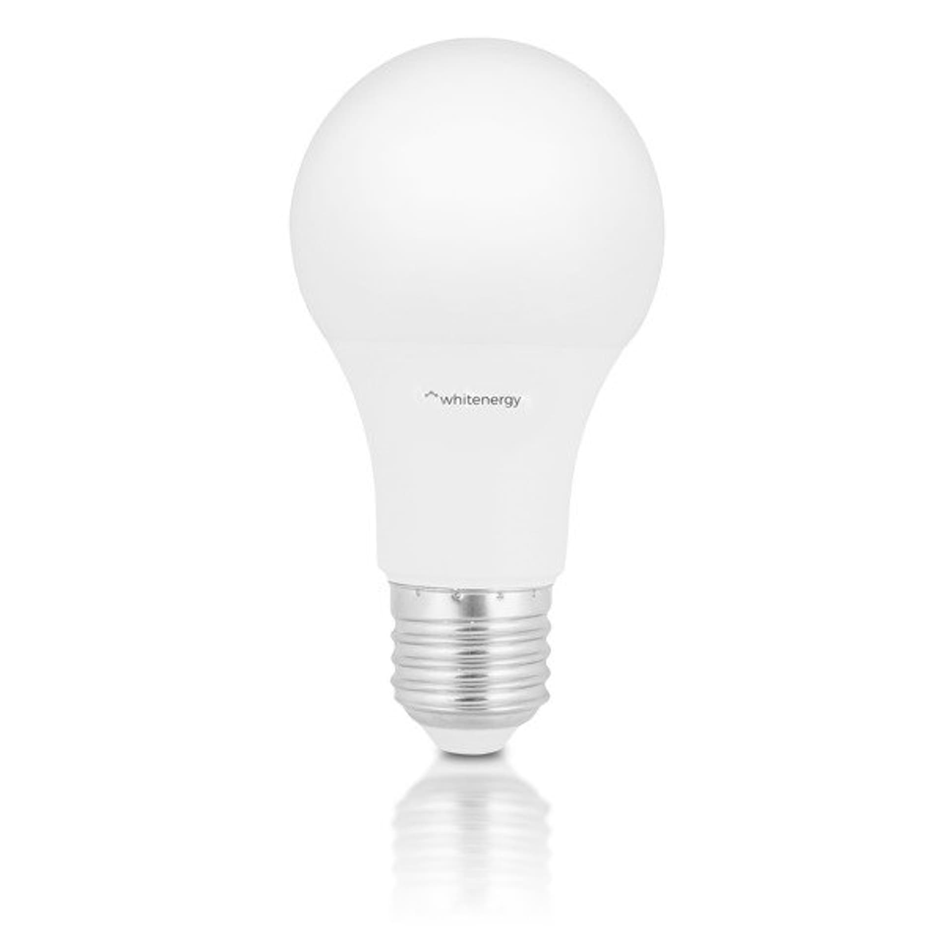 

Whitenergy Żarówka LED A60 E27 10W 806lm Ciepła biała Mleczna