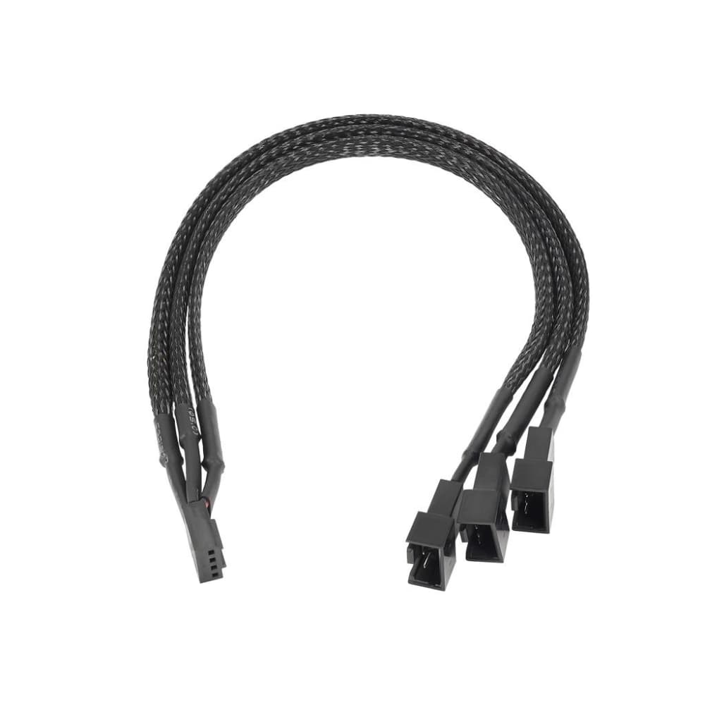 

Kabel zasilający AKYGA AK-CA-65 4 pin (f) / 2x 4 pin (m) / 1x 3 pin (m) / 25cm, M) / 25c