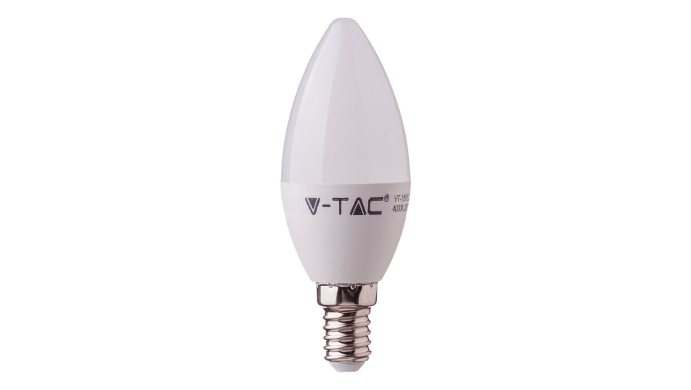 

Żarówka LED VT-2226 5.5W E14 C37 6400K 470lm CR\95 7496