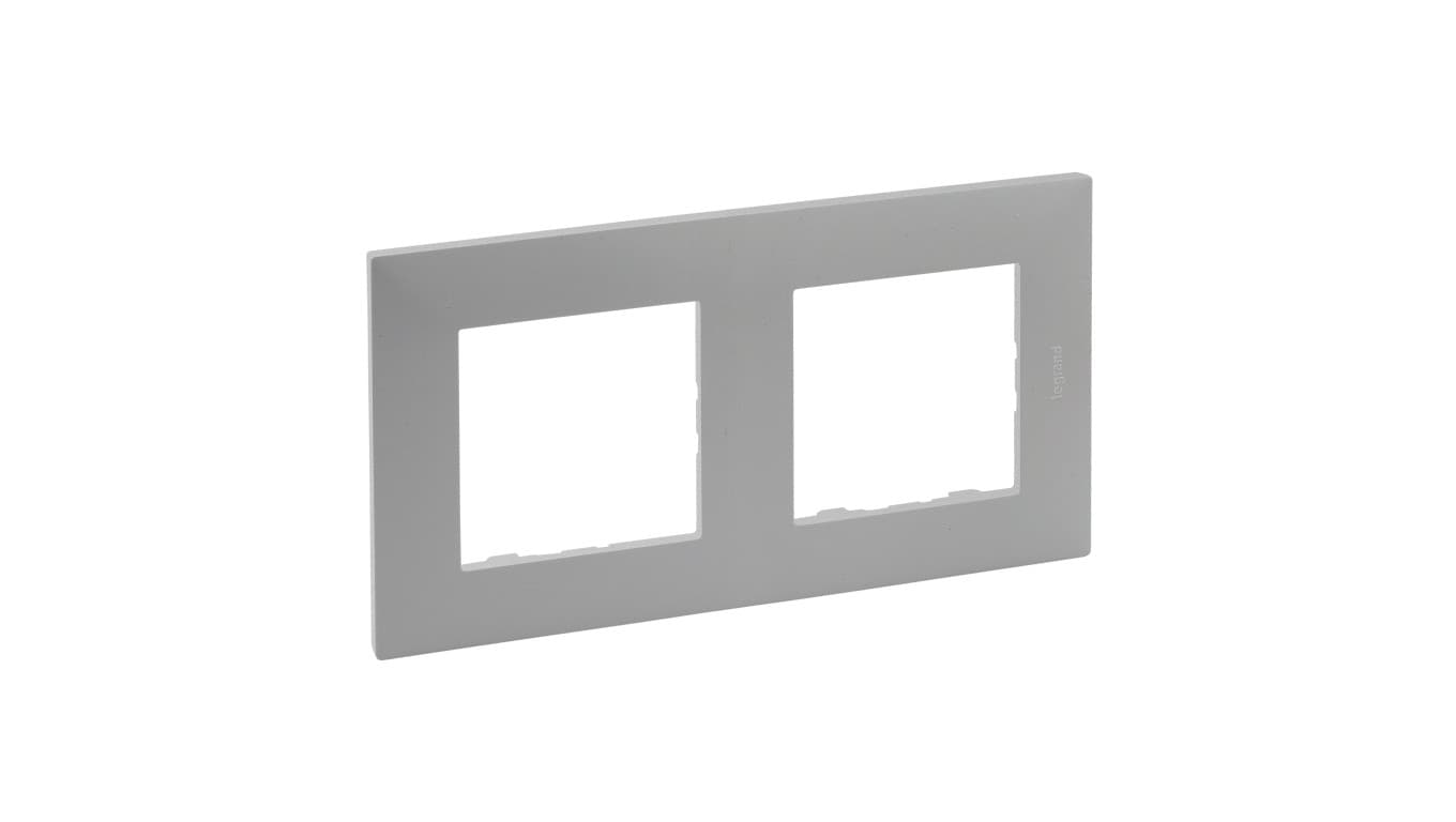 

Niloe Step Ramka podwójna 2x aluminium 863392