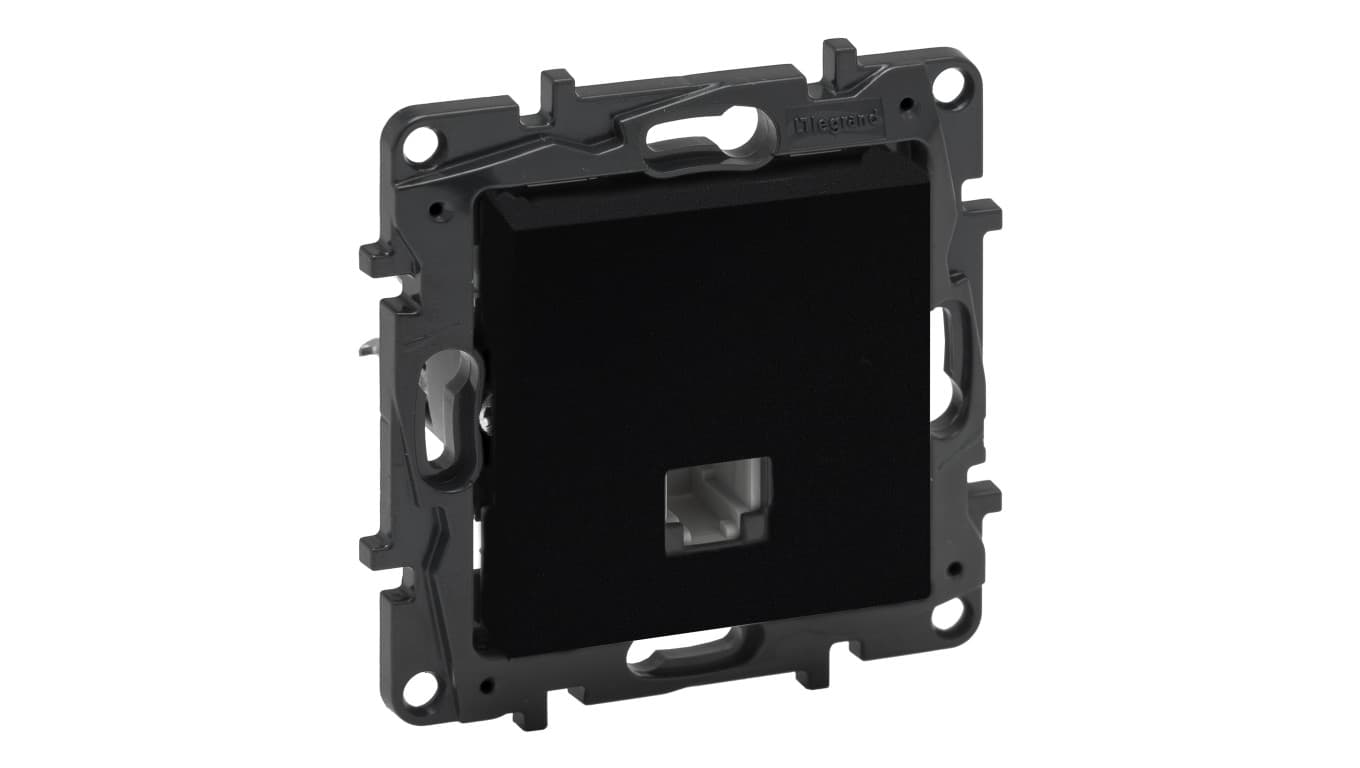

Niloe Step Gniazdo telefoniczne RJ11 czarny 863555