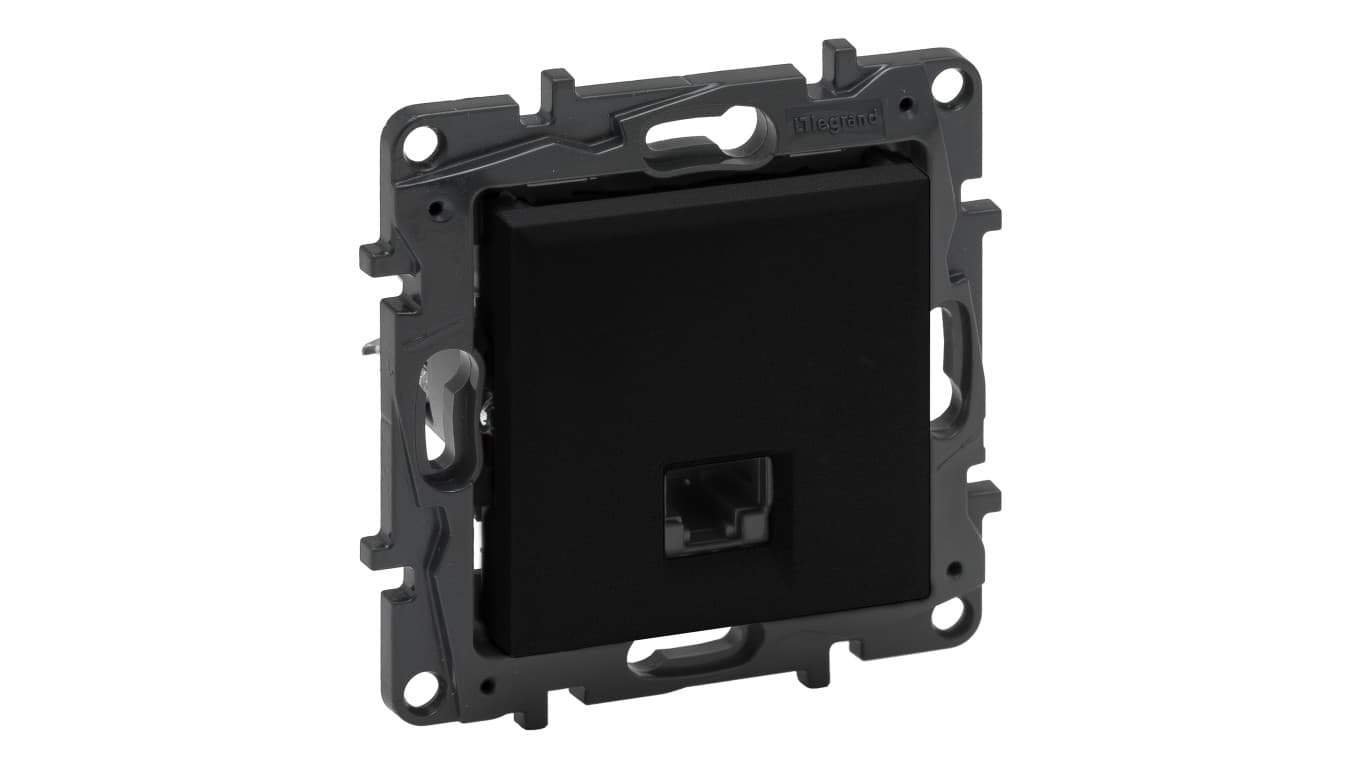 

Niloe Step Gniazdo RJ45 kat. 5e UTP czarny 863559
