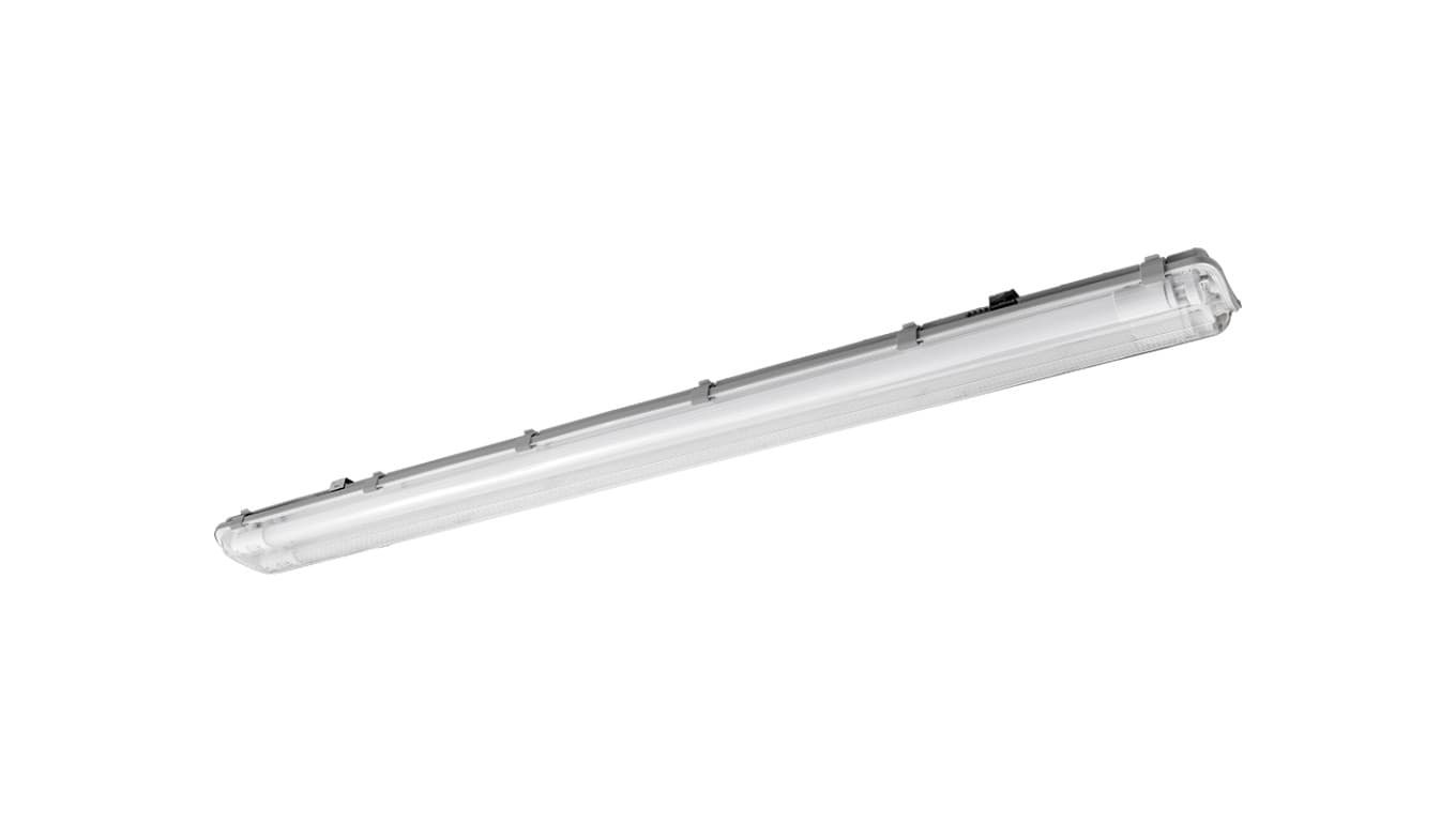 

Oprawa hermetyczna G-TECH pod tuby LED 2x36W T8 LED-J, G13, 1270mm, IP65, ABS/PS, szary GT-HER2X36-00