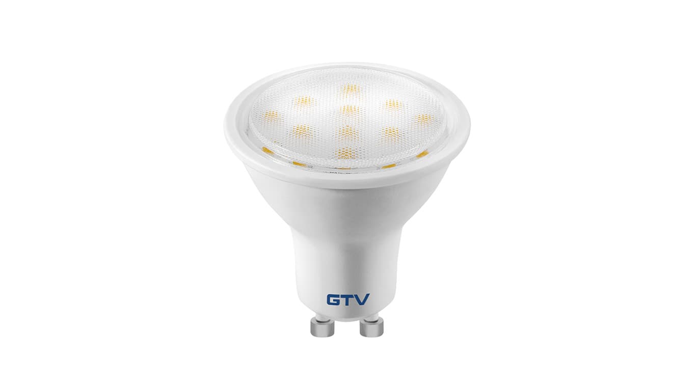 

Żarówka LED SMD 2835, GU10, 4W, 300 lm, 4000K, AC220-240V, kąt świecenia 120