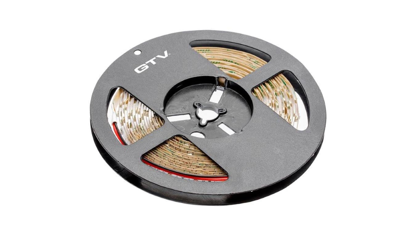 

Taśma Flash 5050, 300 LED zimny biały, 72W, bez żelu 10mm, Rolka 5m, 12V