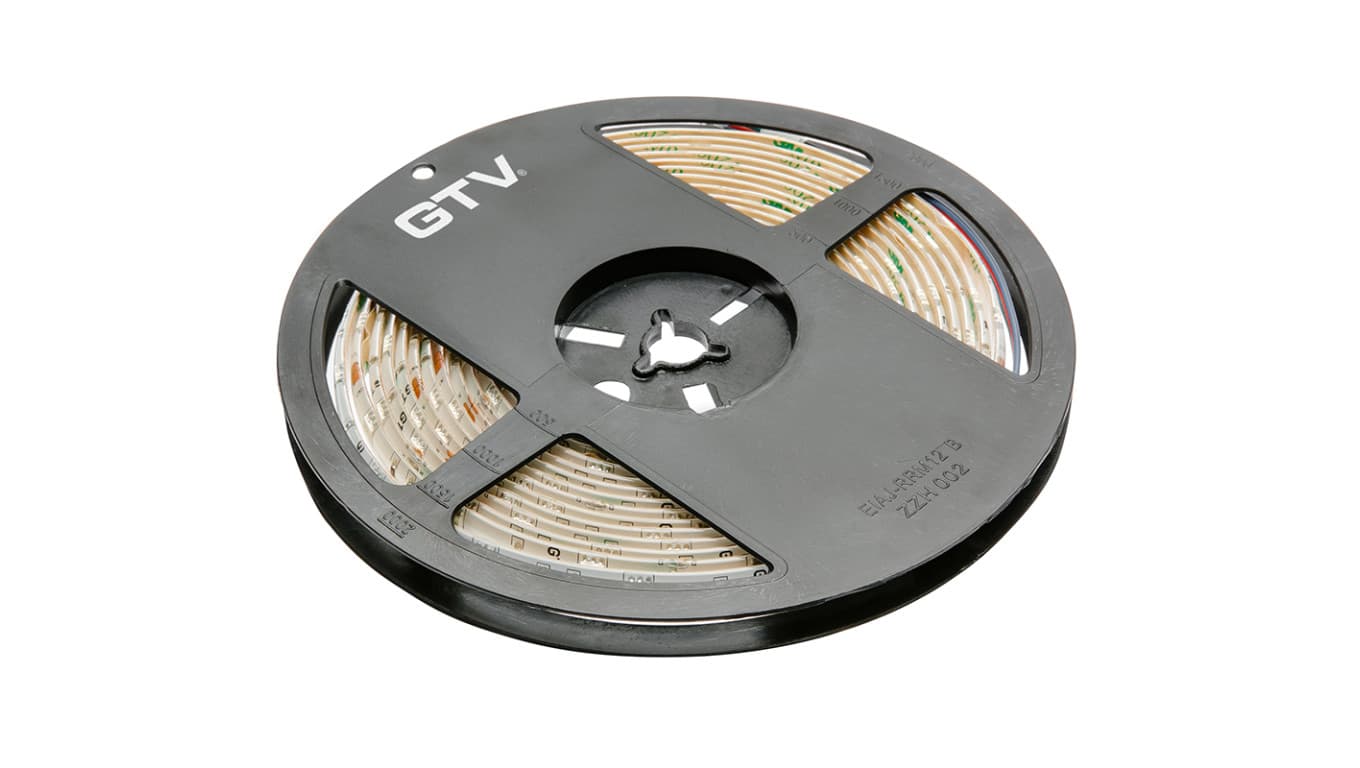 

Taśma Flash RGB, 150 LED, 36W, woododporna 10mm, Rolka 5m, 12V