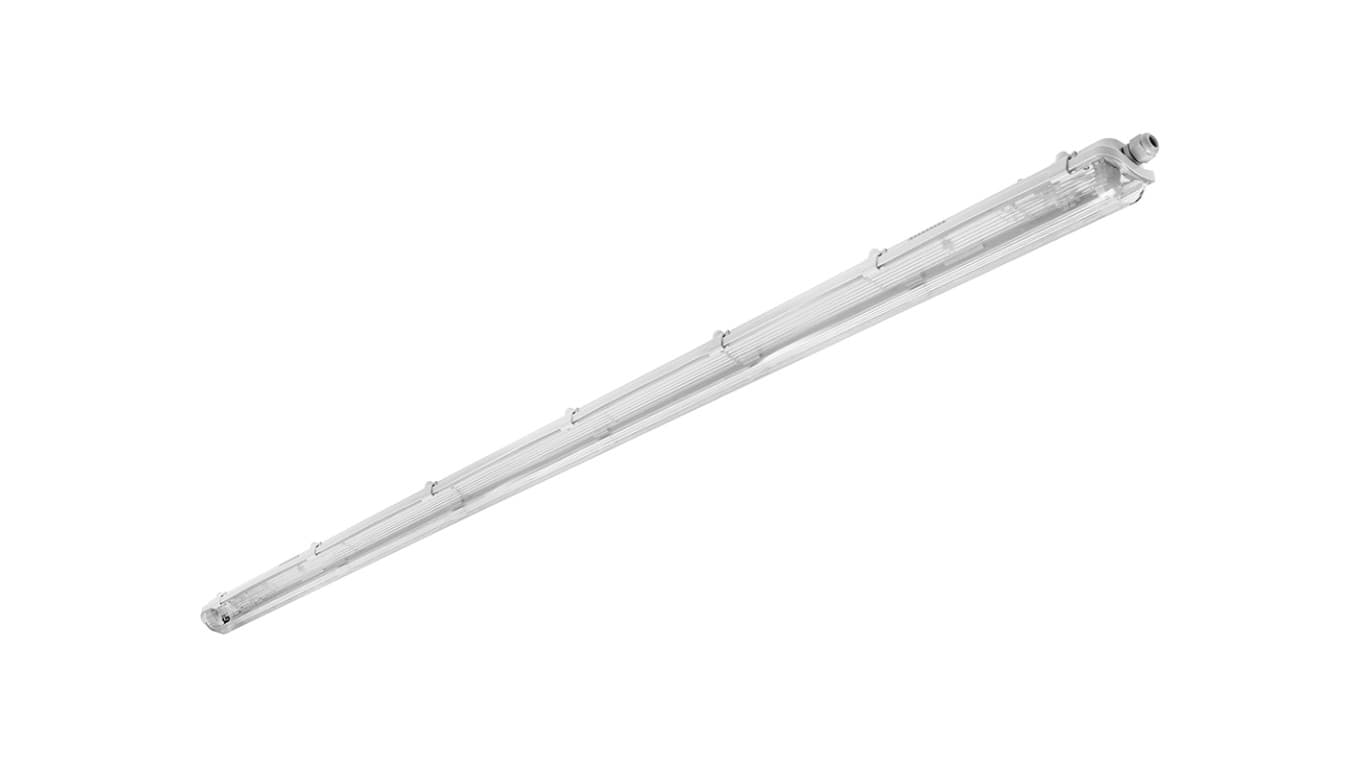 

Oprawa hermetyczna HAGEN LED 158, T8 LED, G13, AC220-240V, 50/60Hz, IP65, PC/PC, z okablowaniem po