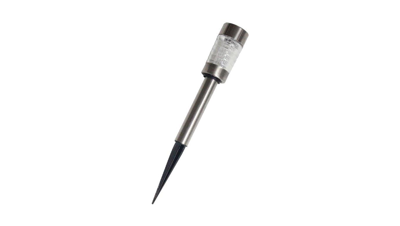 

Lampka ogrodowa solarna LED IP44 stal VO1919