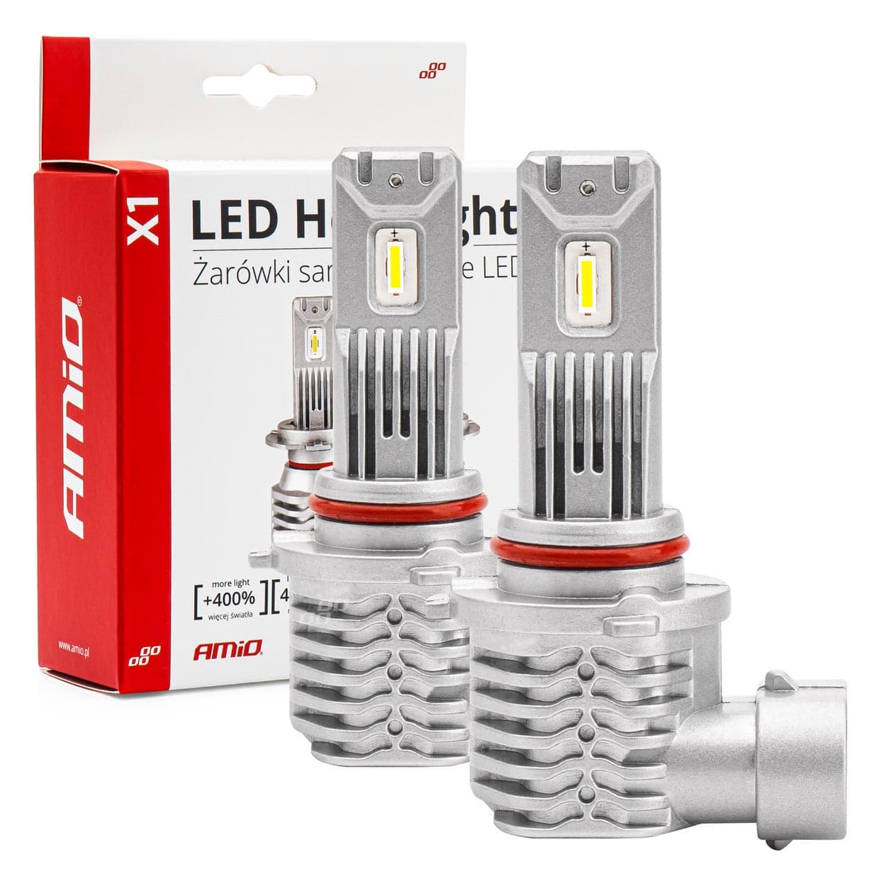 

Żarówki samochodowe led x1 series amio hb4 9006 amio-02969