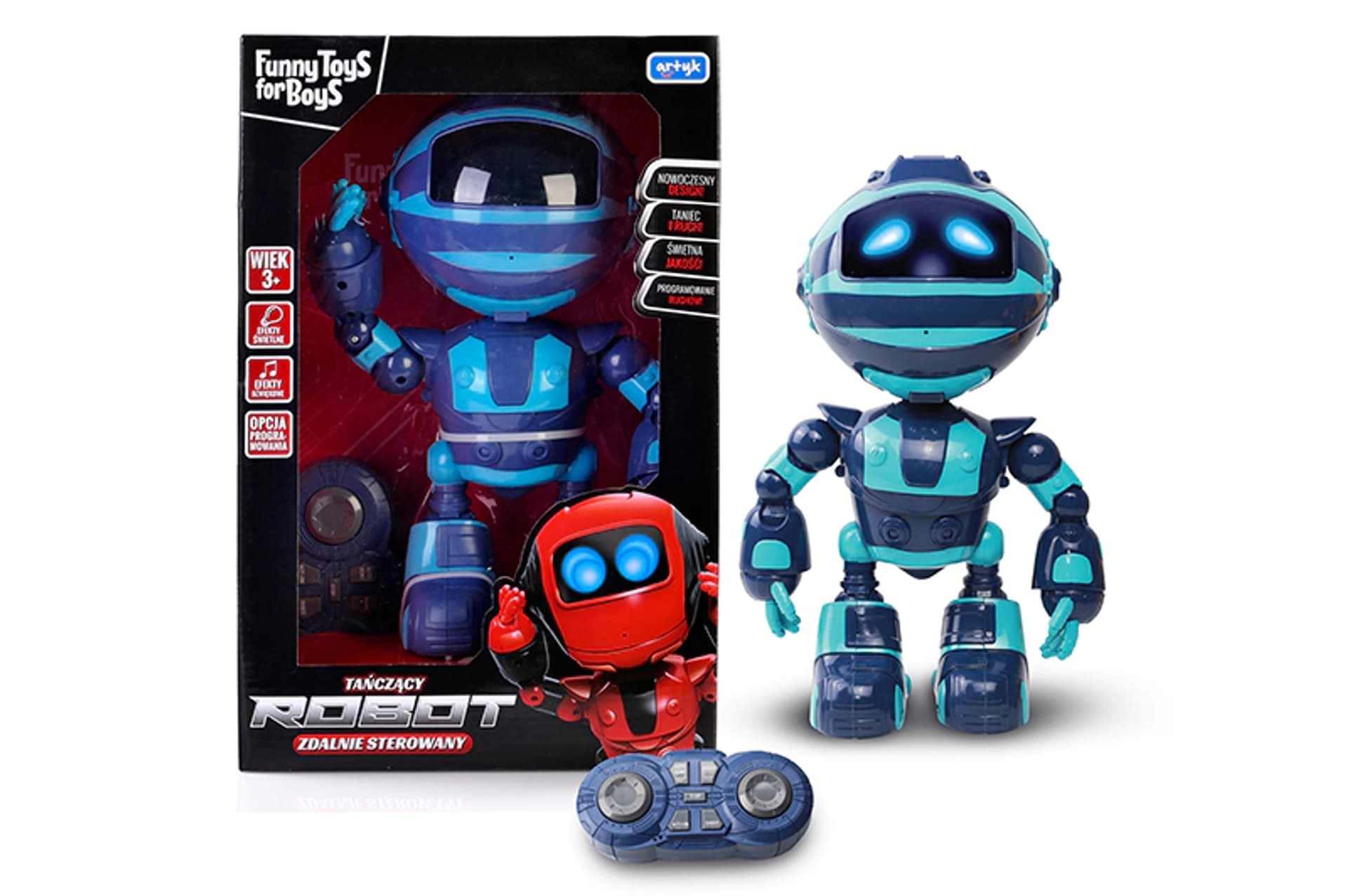 

Robot tańczący zdalnie sterowany TFB