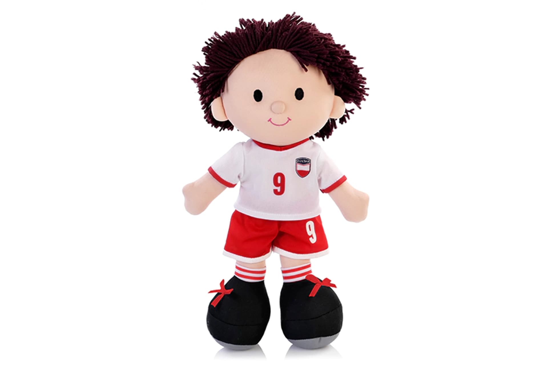 

PLUSZOWY PIŁKARZ MASKOTKA PIŁKA NOŻNA MECZ SPORT