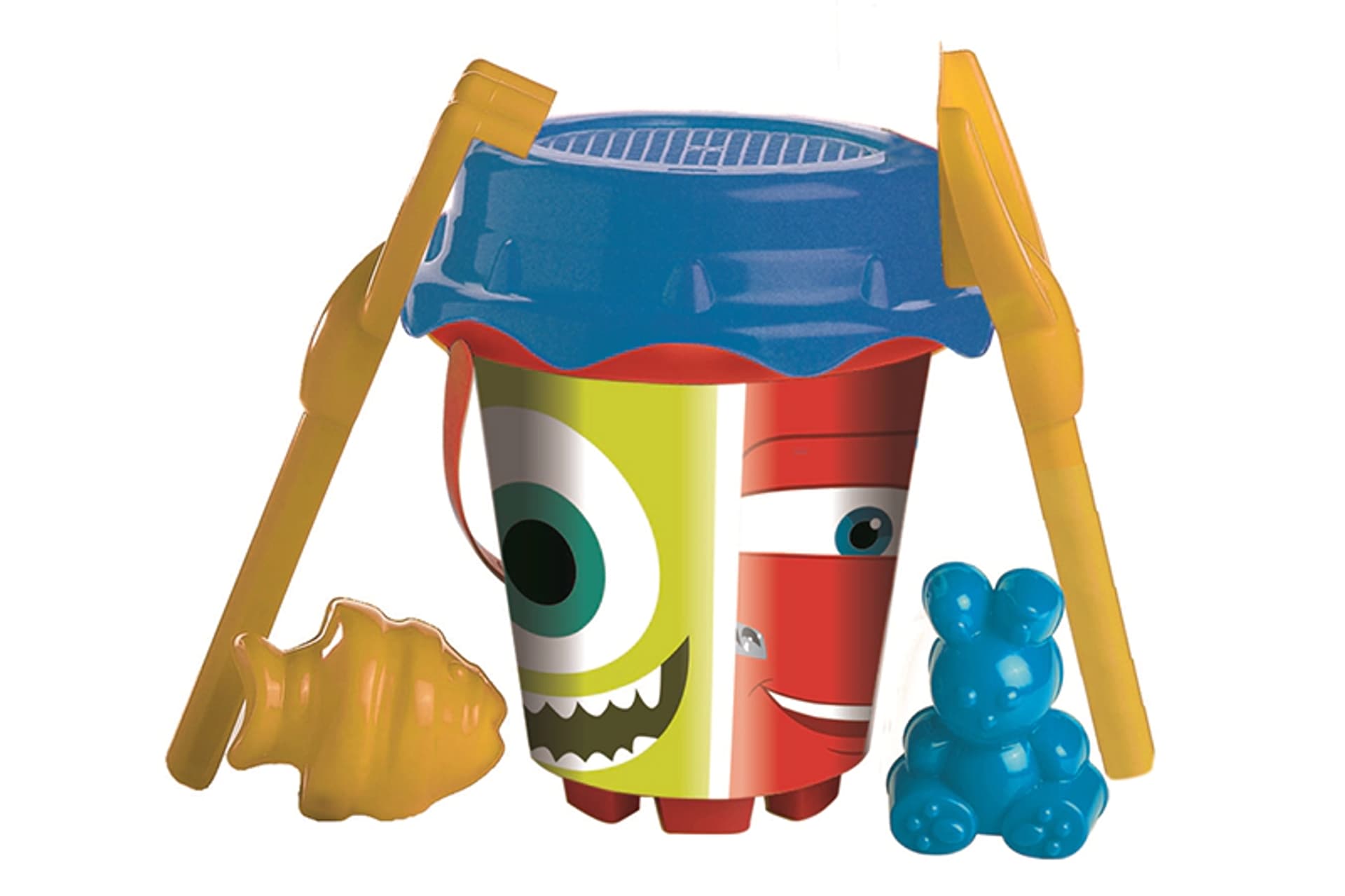 

ZESTAW DO PIASKU WIADERKO ŁOPATKI GRABIE PIXAR