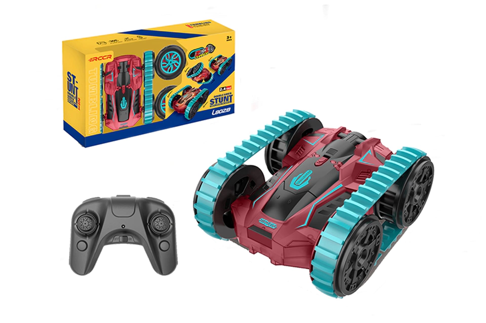 

AUTO ZDALNIE STEROWANE TWISTER 360* RC LED + AKU