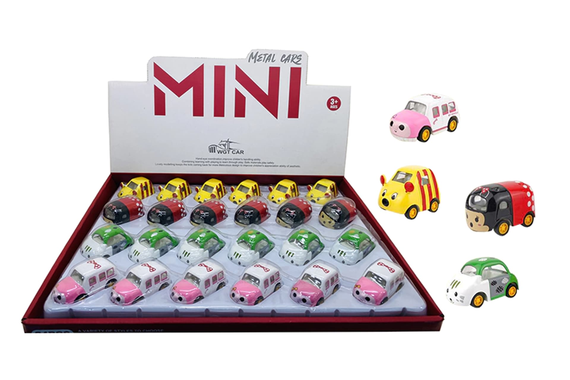 

AUTKO AUTO SAMOCHODZIK ZWIERZĄTKO MINI DLA DZIECI