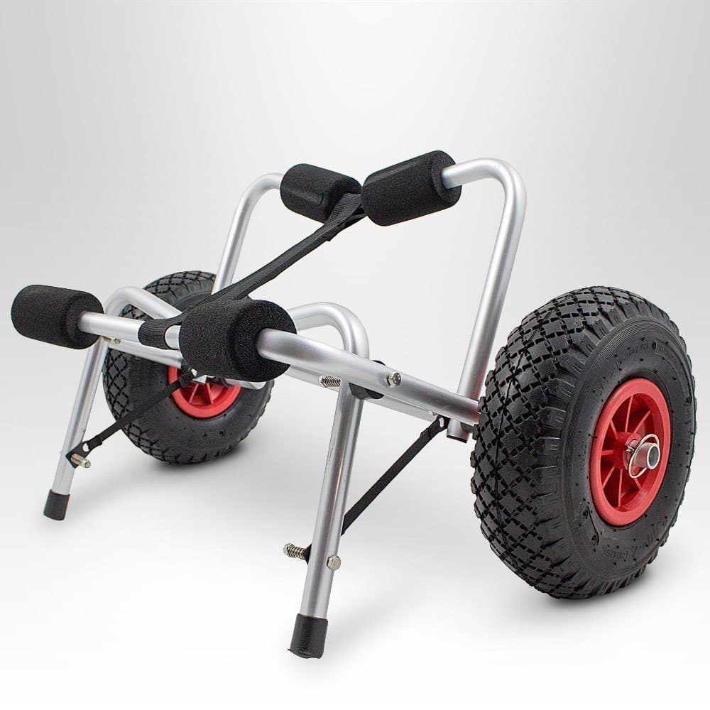 

Transportowy wózek aluminiowy do kajaka/łodki lekki mobilny do 70kg