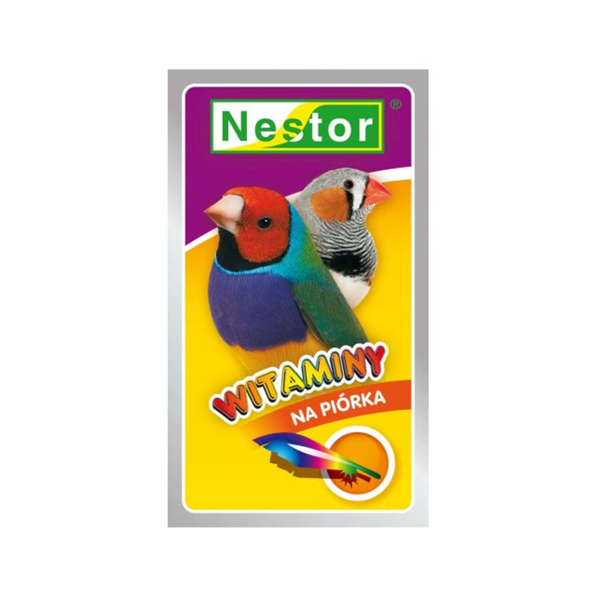 

NESTOR Witaminy dla ptaszków egzotycznych na piórka 20g [WEP]