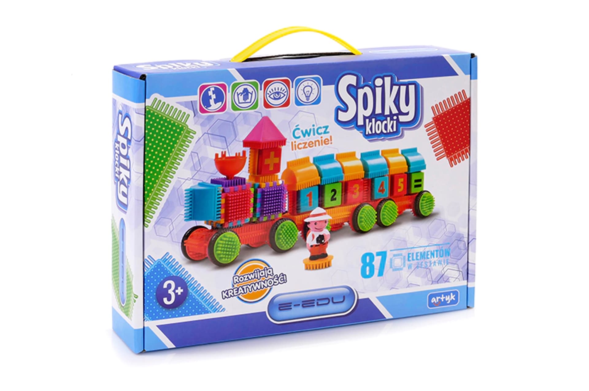 

KLOCKI SPIKY POCIĄG 86 EL.