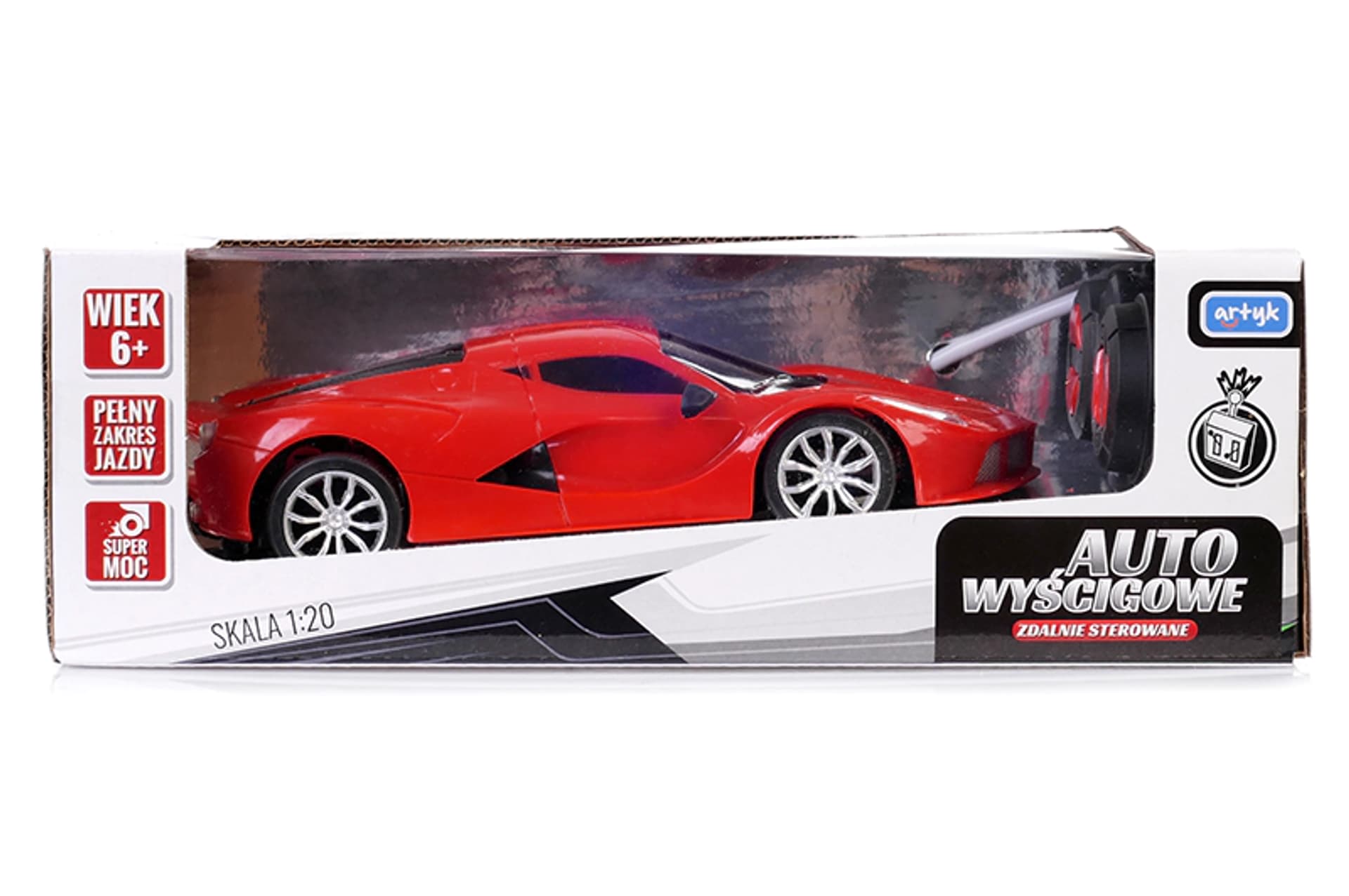 

AUTO ZDALNIE STEROWANE SAMOCHÓD RC FAST + PILOT