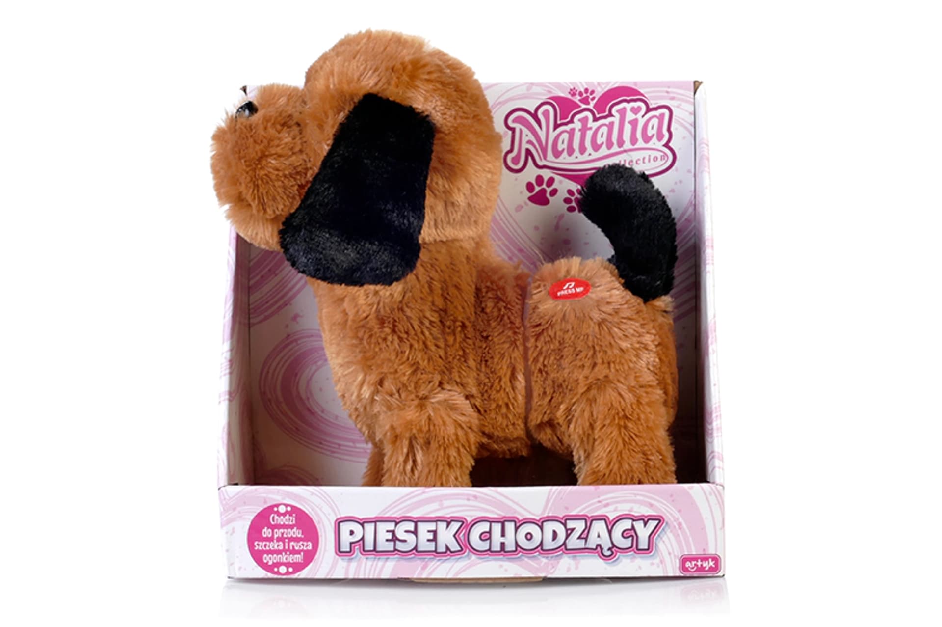 

INTERAKTYWNY PIESEK NATALIA CHODZI SZCZEKA MERDA