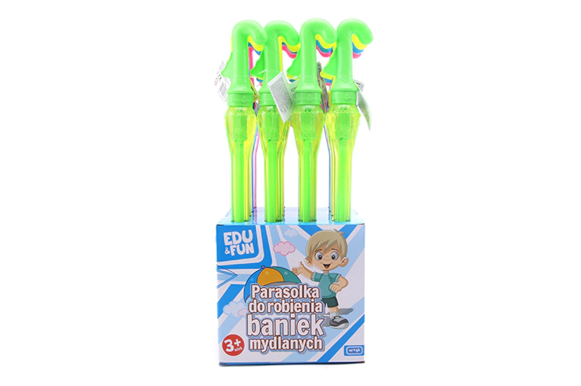 

PARASOLKA DO ROBIENIA DUŻYCH BANIEK MYDLANYCH EDU&FUN