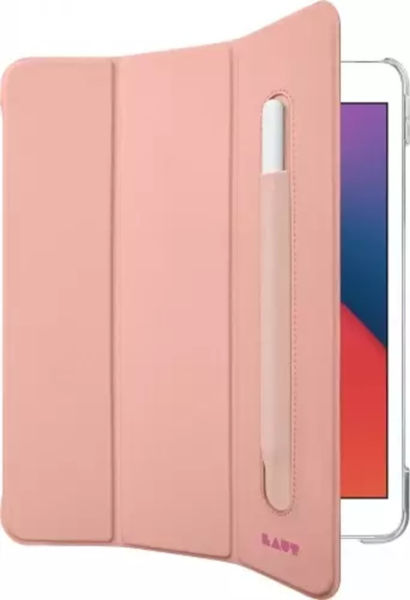 

LAUT Huex Folio - obudowa ochronna z uchwytem do Apple Pencil do iPad 10.2" 7/8/9G (rose)