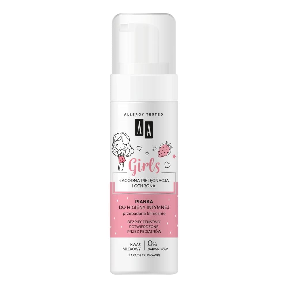 

AA Girls pianka do higieny intymnej truskawka 150ml