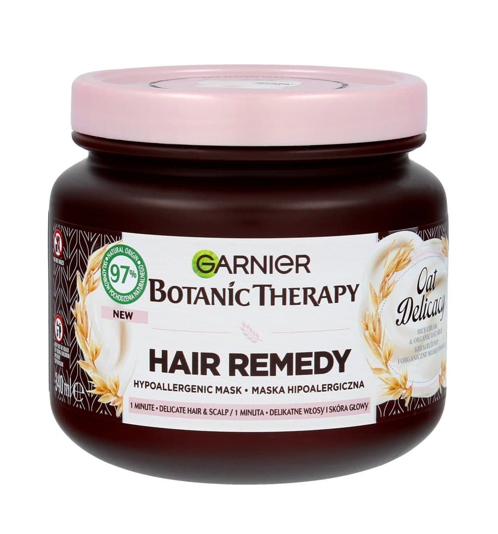 

Garnier Botanic Therapy Hypoalergiczna Maska do włosów delikatnych z mlekiem owsianym i kremem ryżowym 340ml