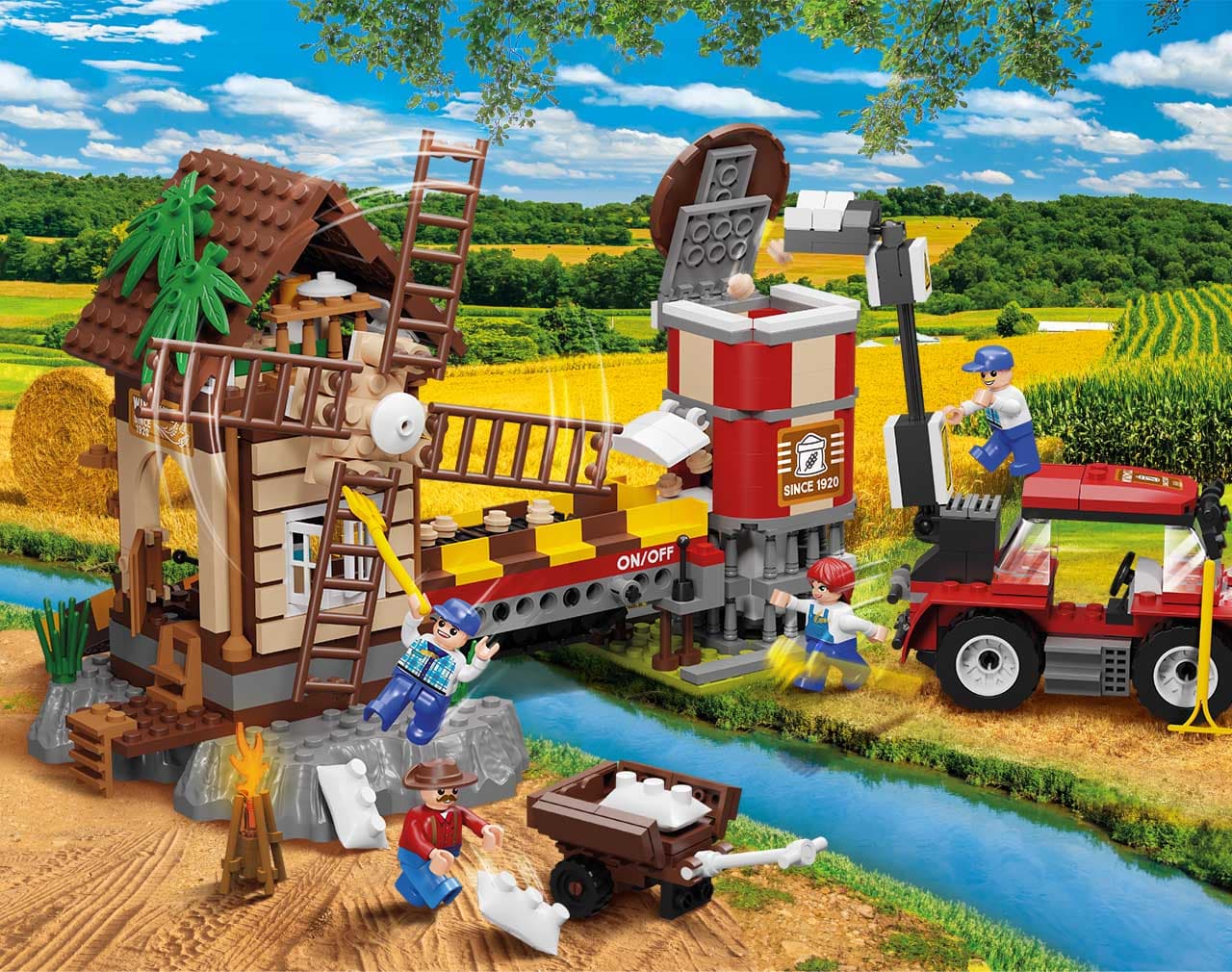 

Klocki BLOCKI MyFarm Młyn