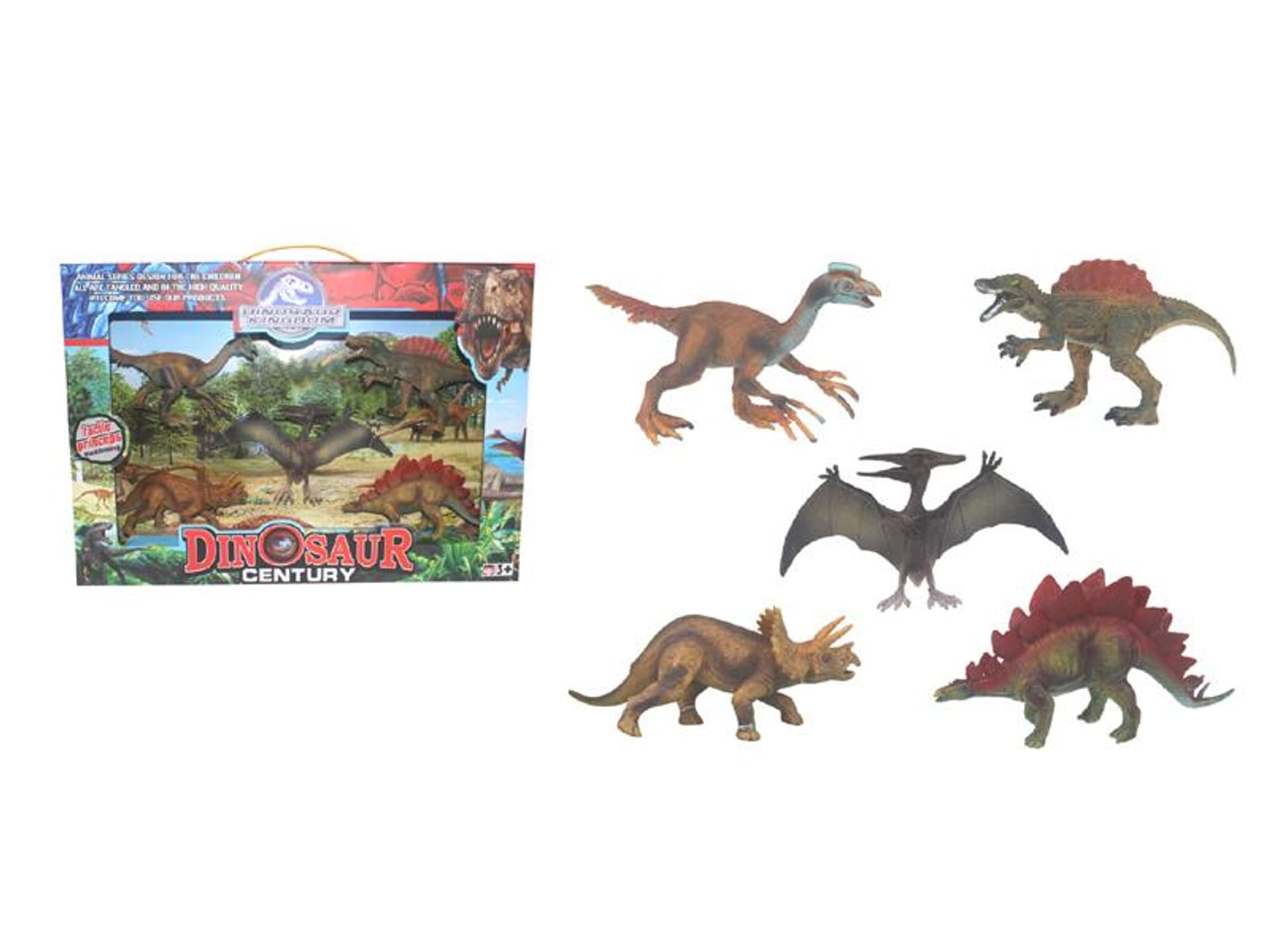 

ZESTAW DINOZAURÓW 5 SZT.