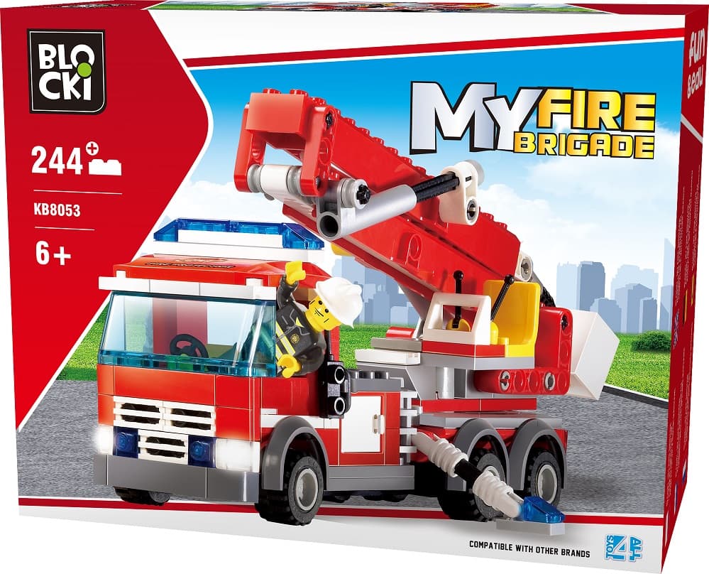 

Klocki Blocki MyFire Wóz Strażacki 244 el.