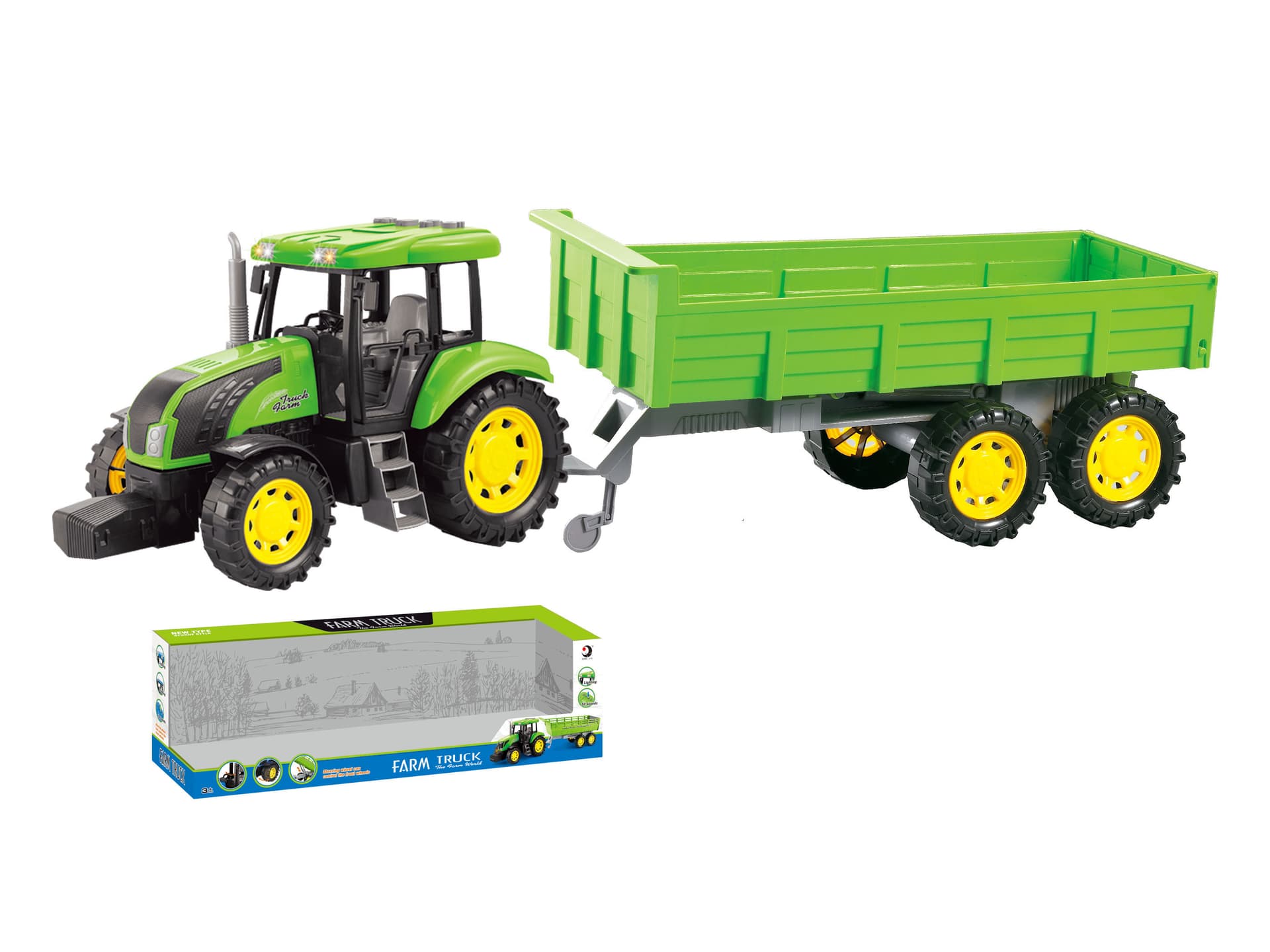

TRAKTOR 70 CM. Z DŹWIĘKAMI