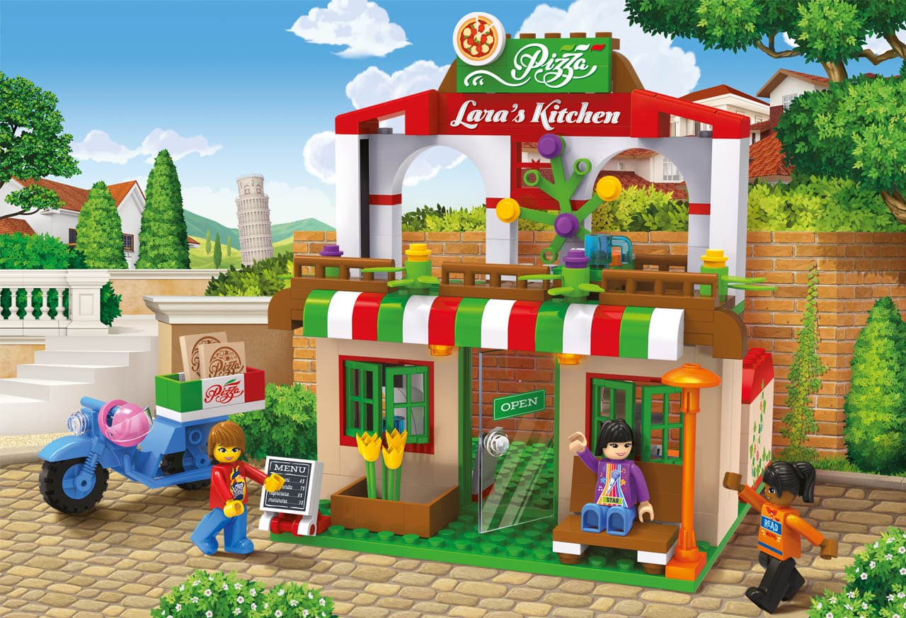 

Klocki Blocki MyGirls Pizzeria Lary