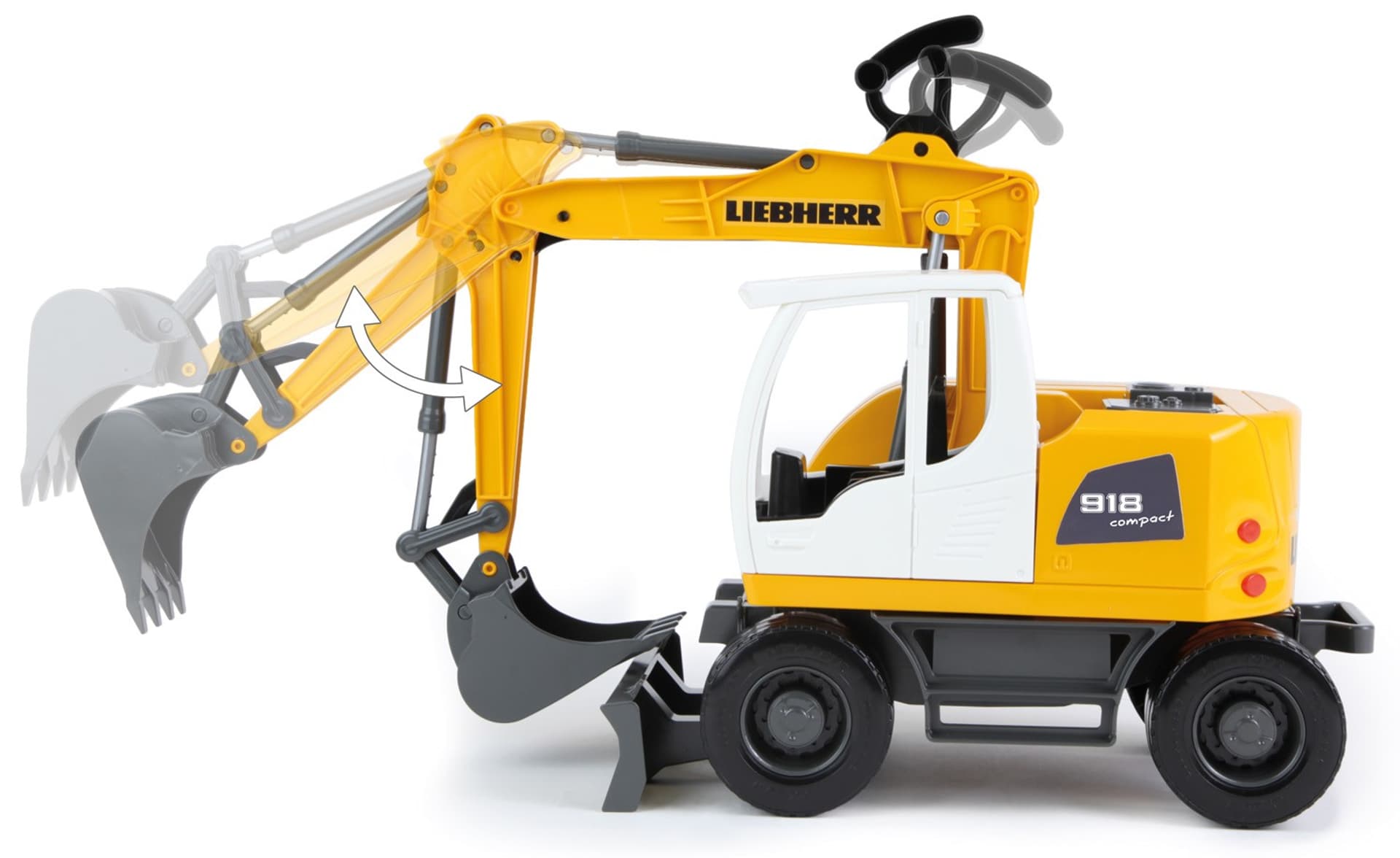 

Pojazd Koparka Liebherr 48 cm Luzem w kartonie