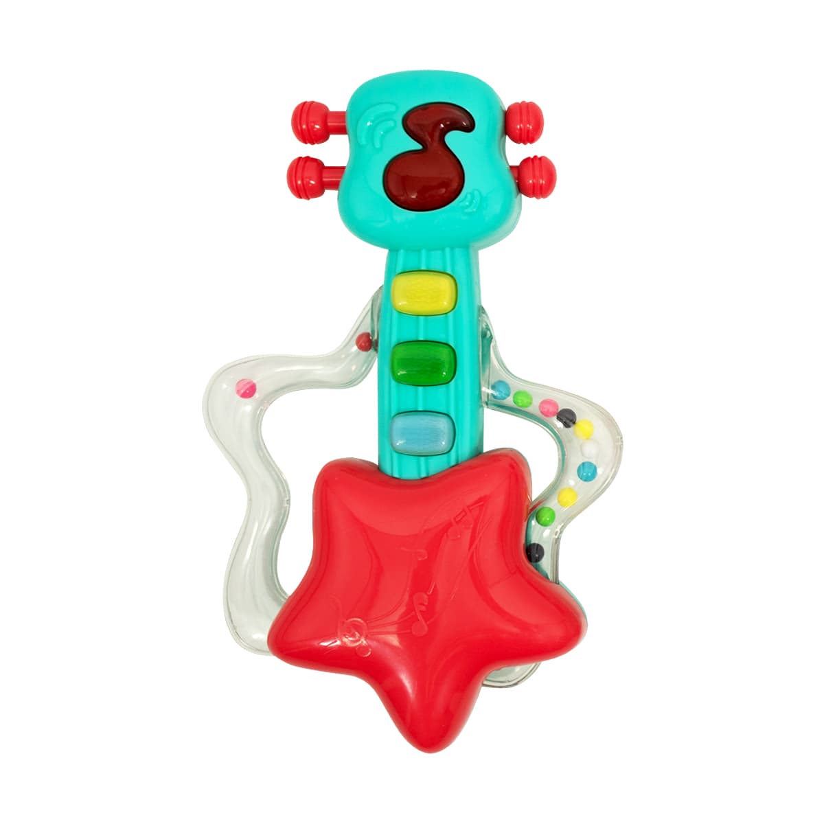 

GRZECHOTKA NA BATERIE GITARKA ZE ŚWIATŁEM I DŹWIĘK