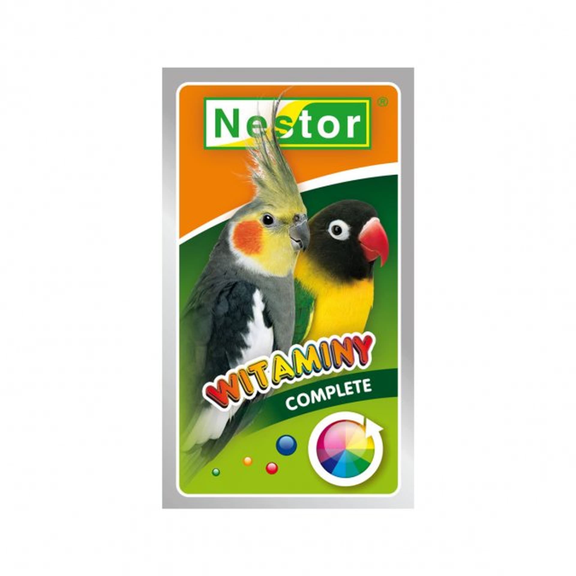 

NESTOR Witaminy dla średnich papug ogólne Complete 20g [WSO]