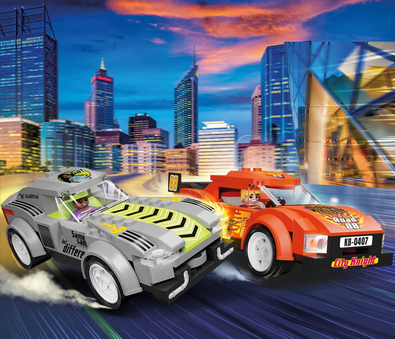 

BLOCKI The Collection - City Racing - Nocny wyścig
