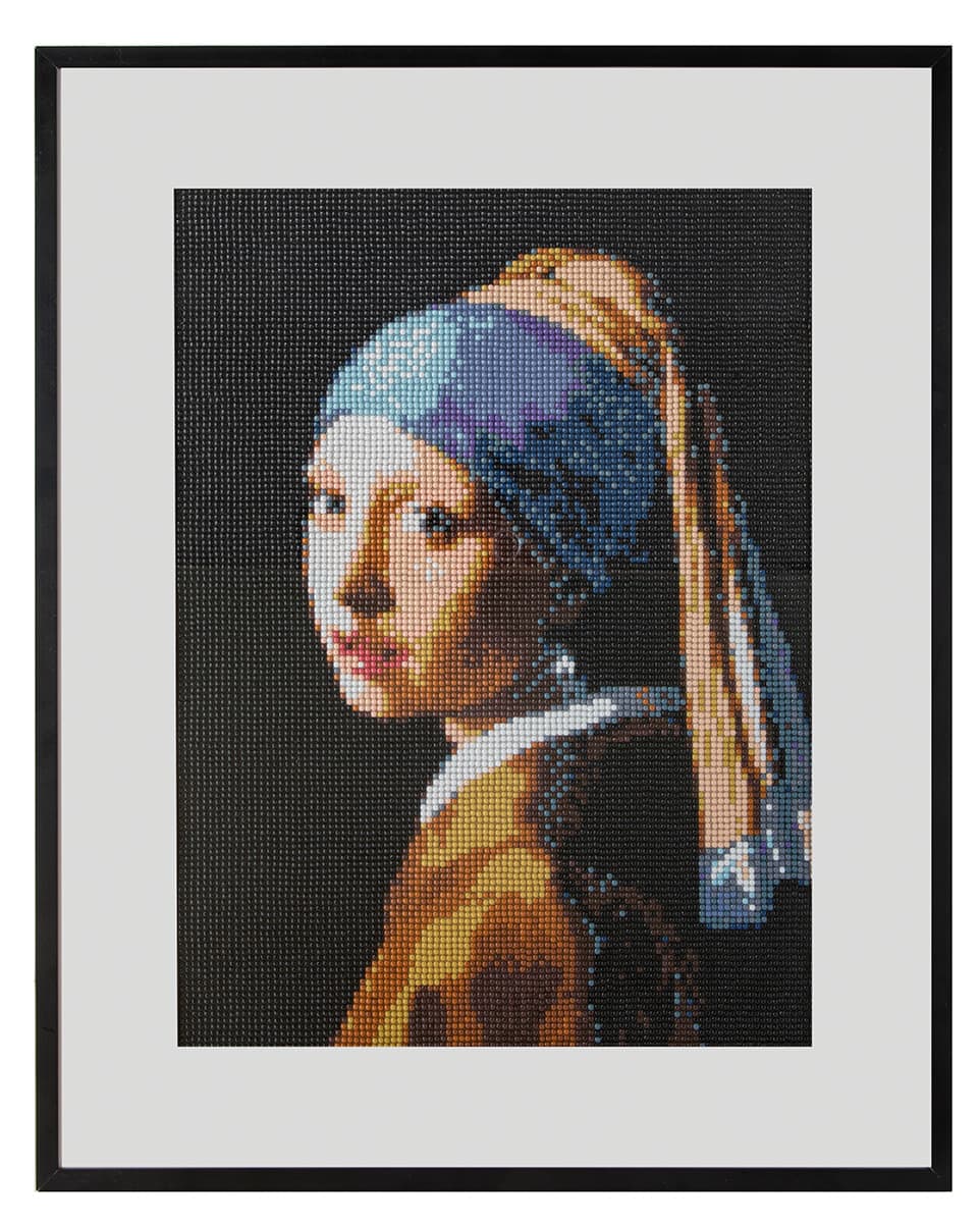 

Obraz z diamentem - Dziewczyna z perłą, 40x50cm