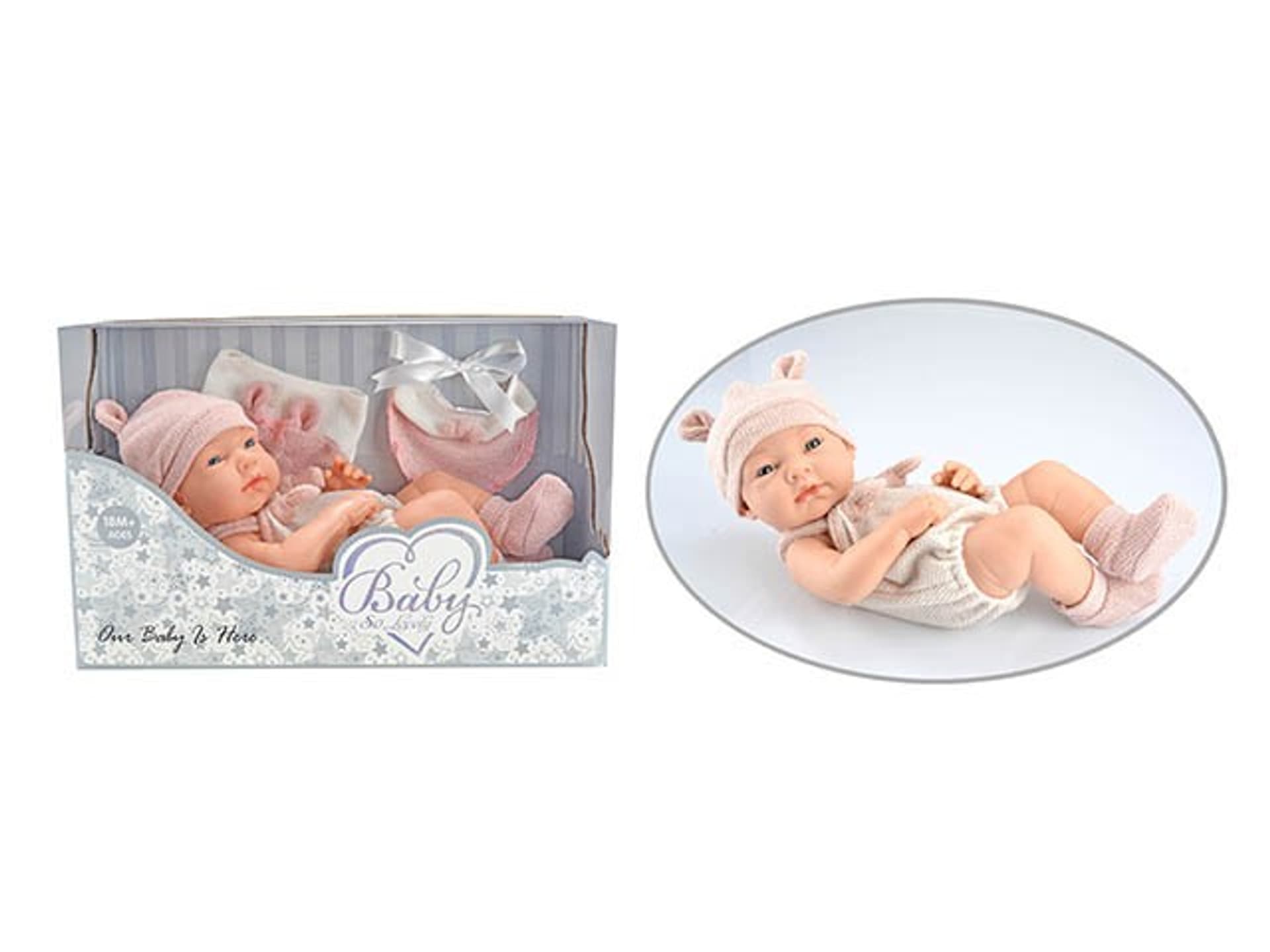 

LALKA BOBAS 38 CM + AKCESORIA