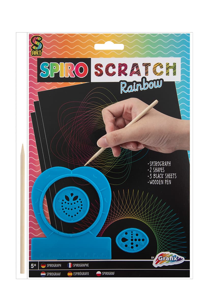 

A4 SCRATCH SPIRO, 3 CZARNE ARKUSZE/2 KSZTAŁTY/1 PI