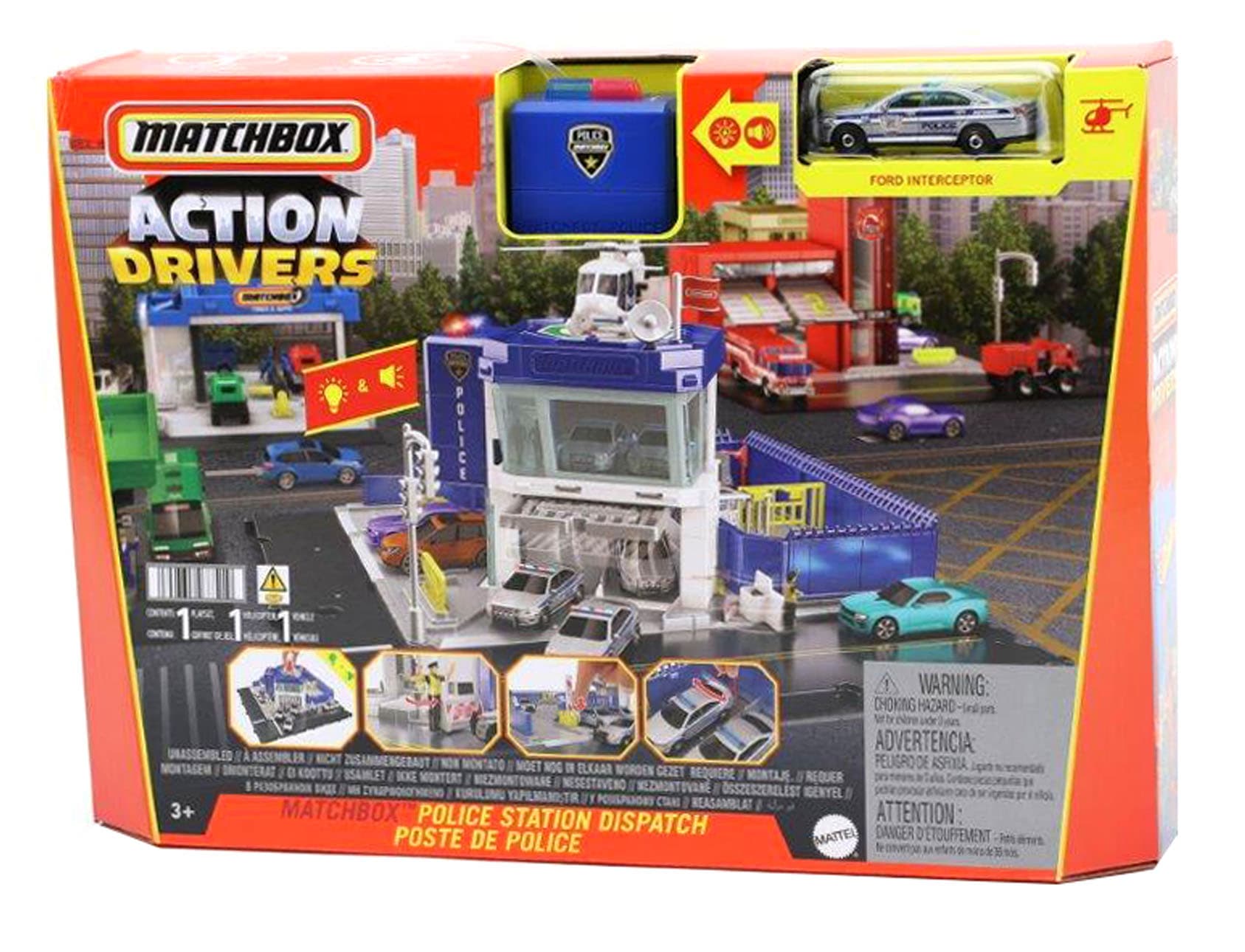 

MATCHBOX - zestaw posterunek policji