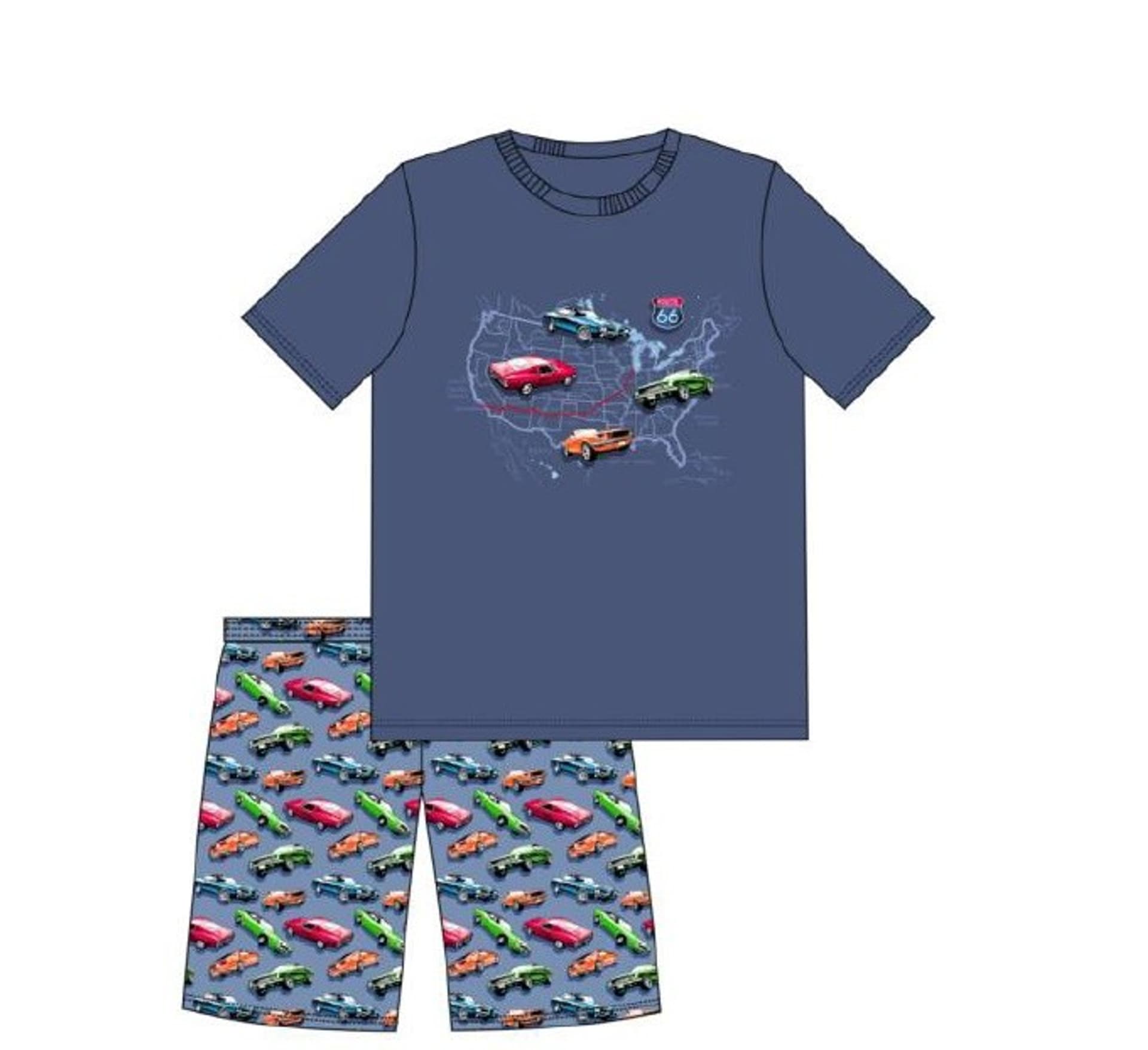 

PIŻAMA BOY KIDS 789/103 ROUTE 66 KR (kolor jeans, rozmiar 122-128)