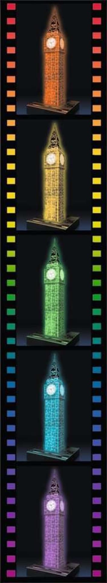 

Puzzle 216 elementów 3D Big Ben Nocą