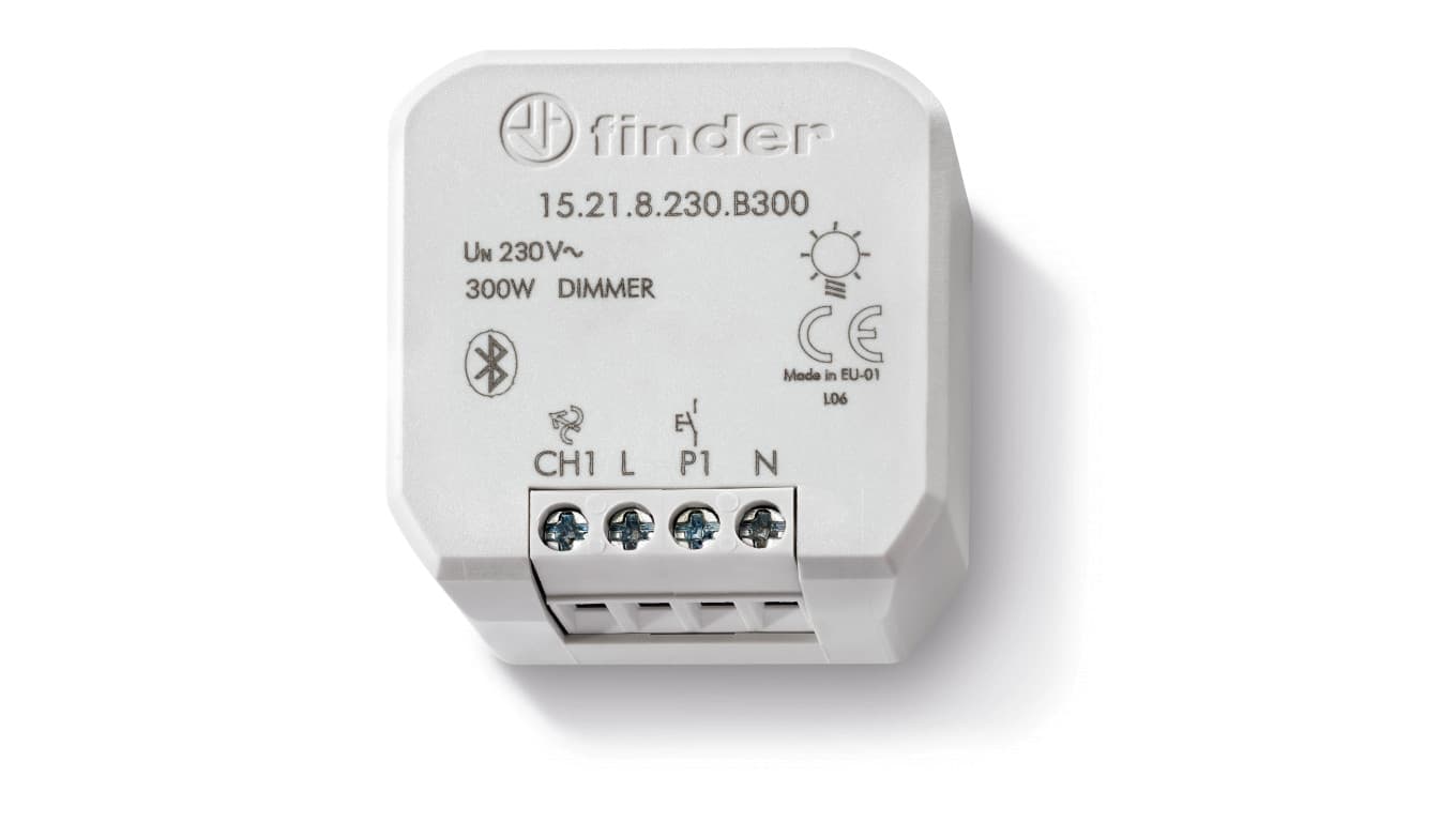 

Ściemniacz elektroniczny Yesly dopuszkowy Bluetooth/Wi-fi 1Z 6A 230V AC 15.21.8.230.B300