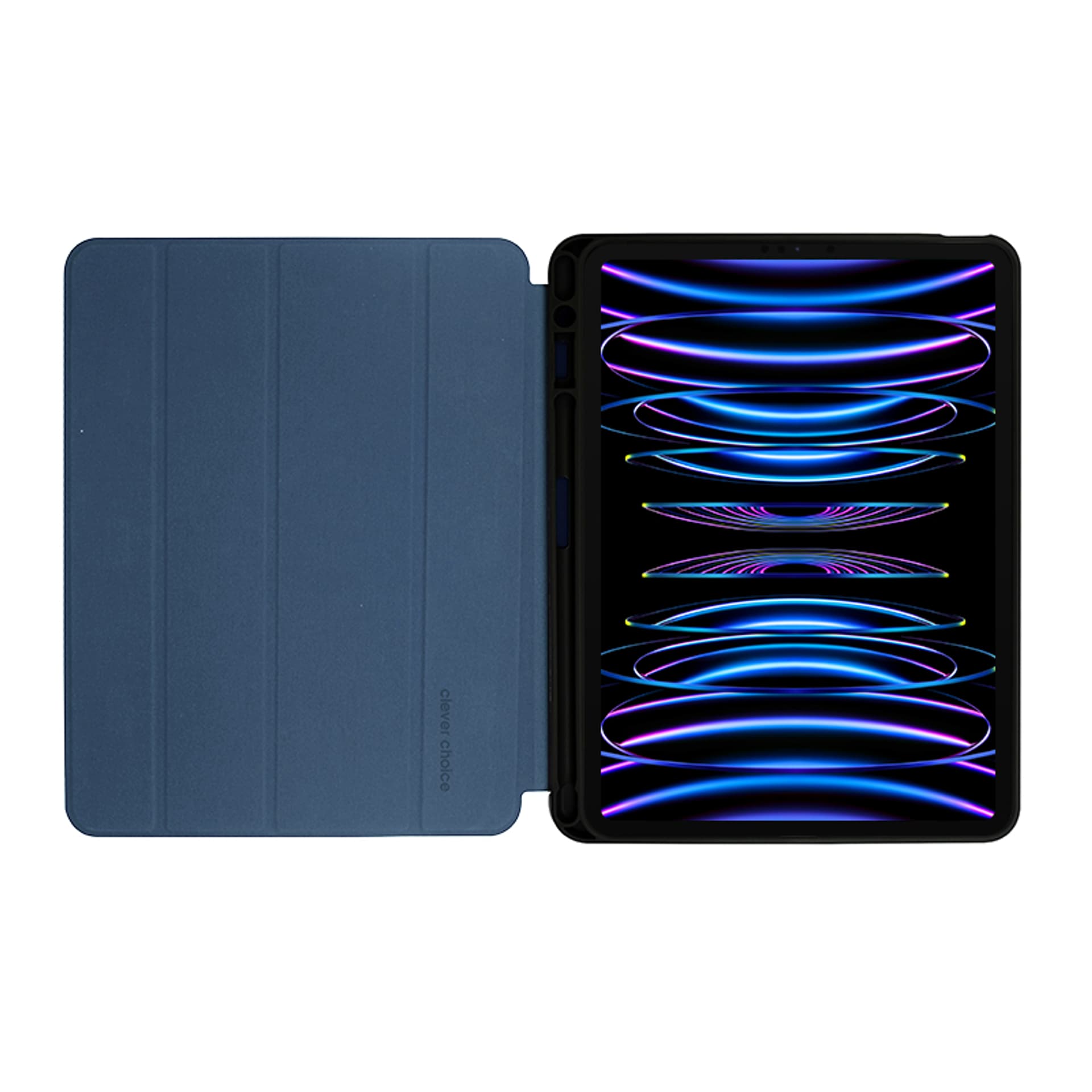 

Crong FlexFolio – Etui iPad Pro 11" (2022-2021) / iPad Air 10.9” (5-4 gen.) z funkcją Apple Pencil (niebieski)