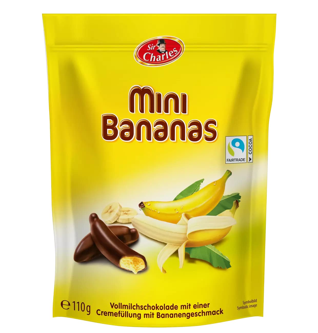 

SirCharles Mini Schokobananen Pianki Bananowe 110 g