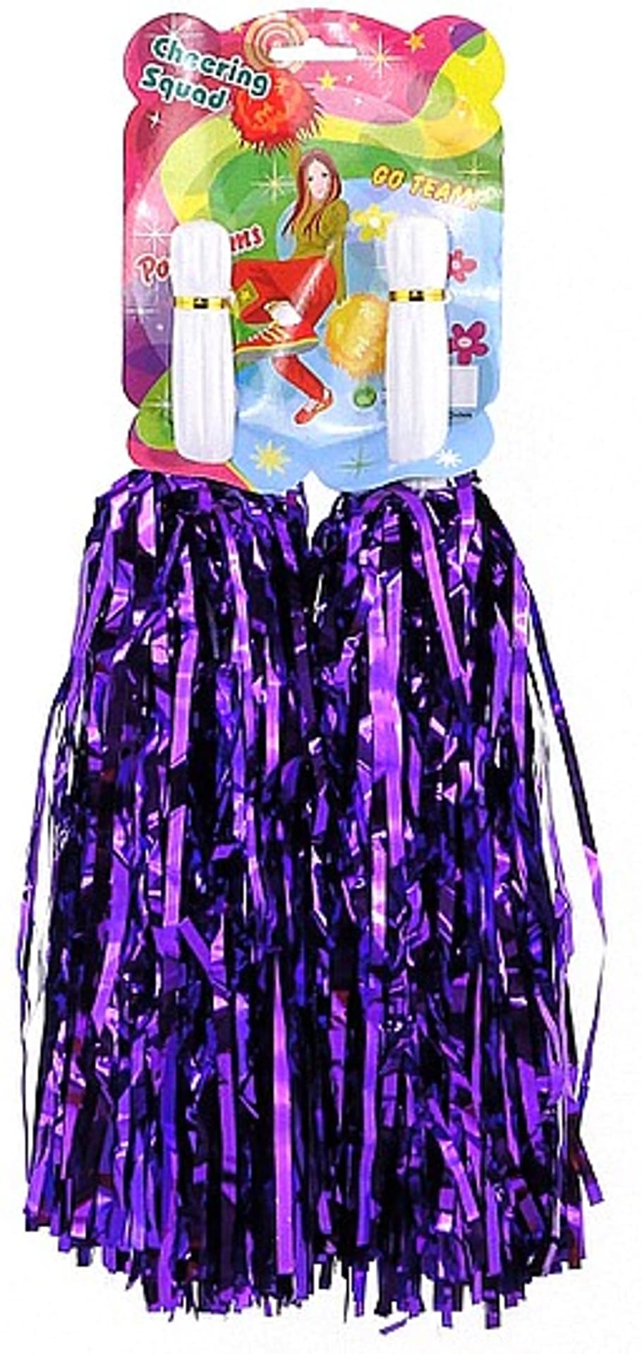 

POMPON POMPONY CHEERLEADERKI KOMPLET 2 SZT KOLORY