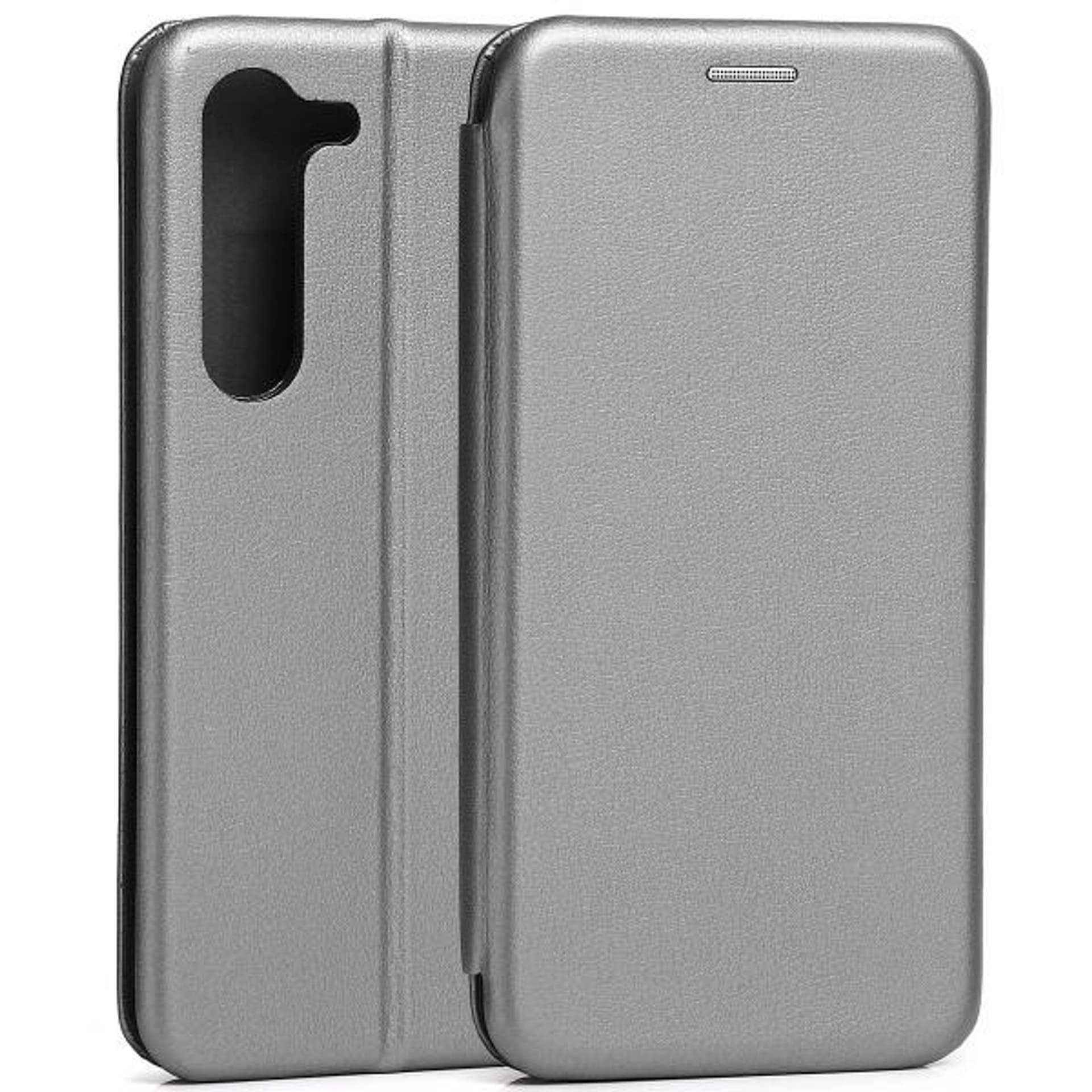 

Beline Etui Book Magnetic Samsung S23 FE stalowy/steel