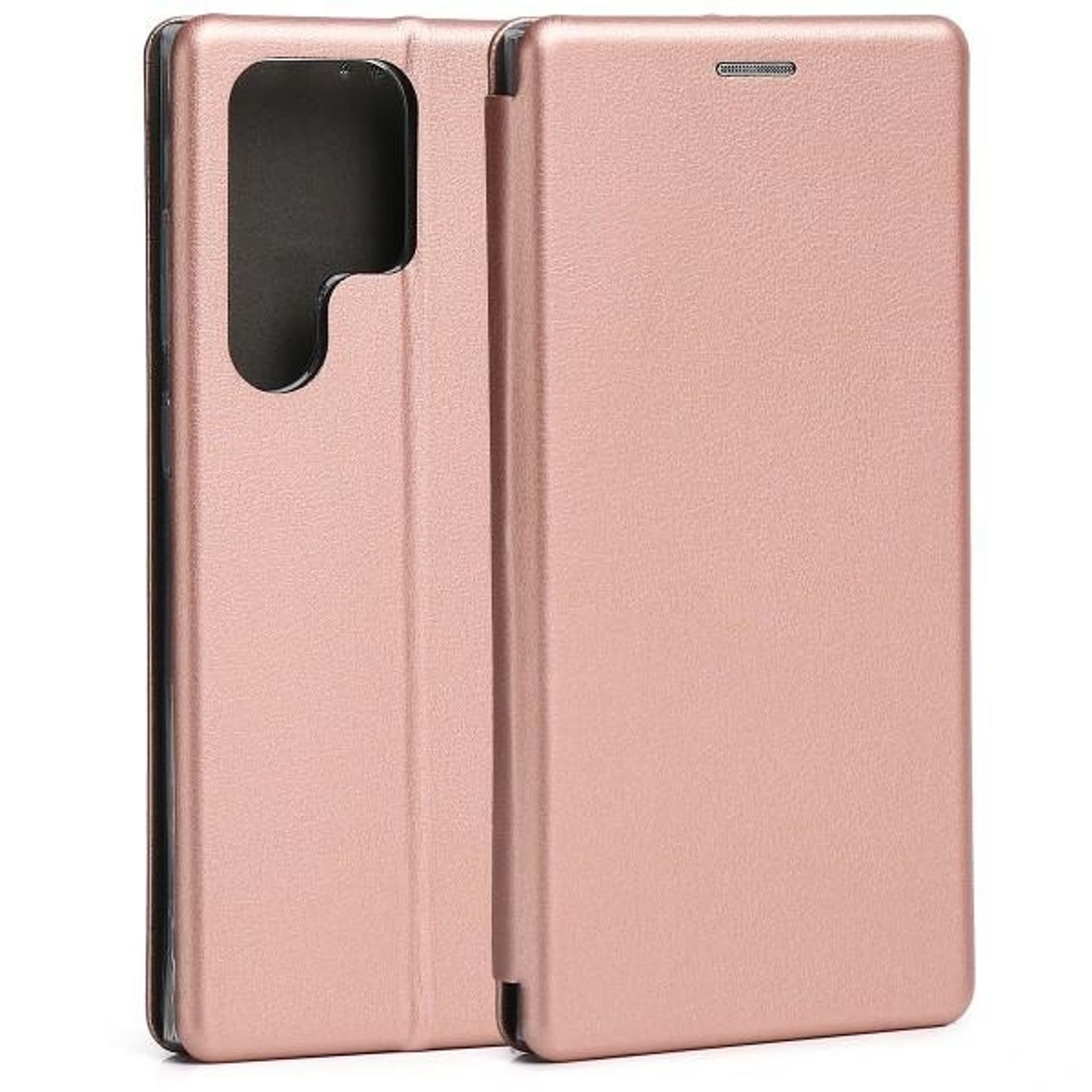 

Beline Etui Book Magnetic Samsung S23 Ultra S918 różowo-złoty/rose gold