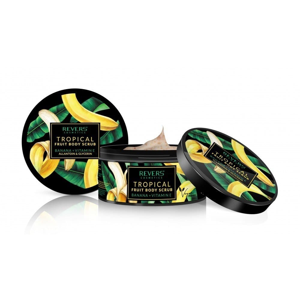 

REVERS Tropical Fruit Body Scrub Peeling do ciała - Banan+Witamina E 200ml