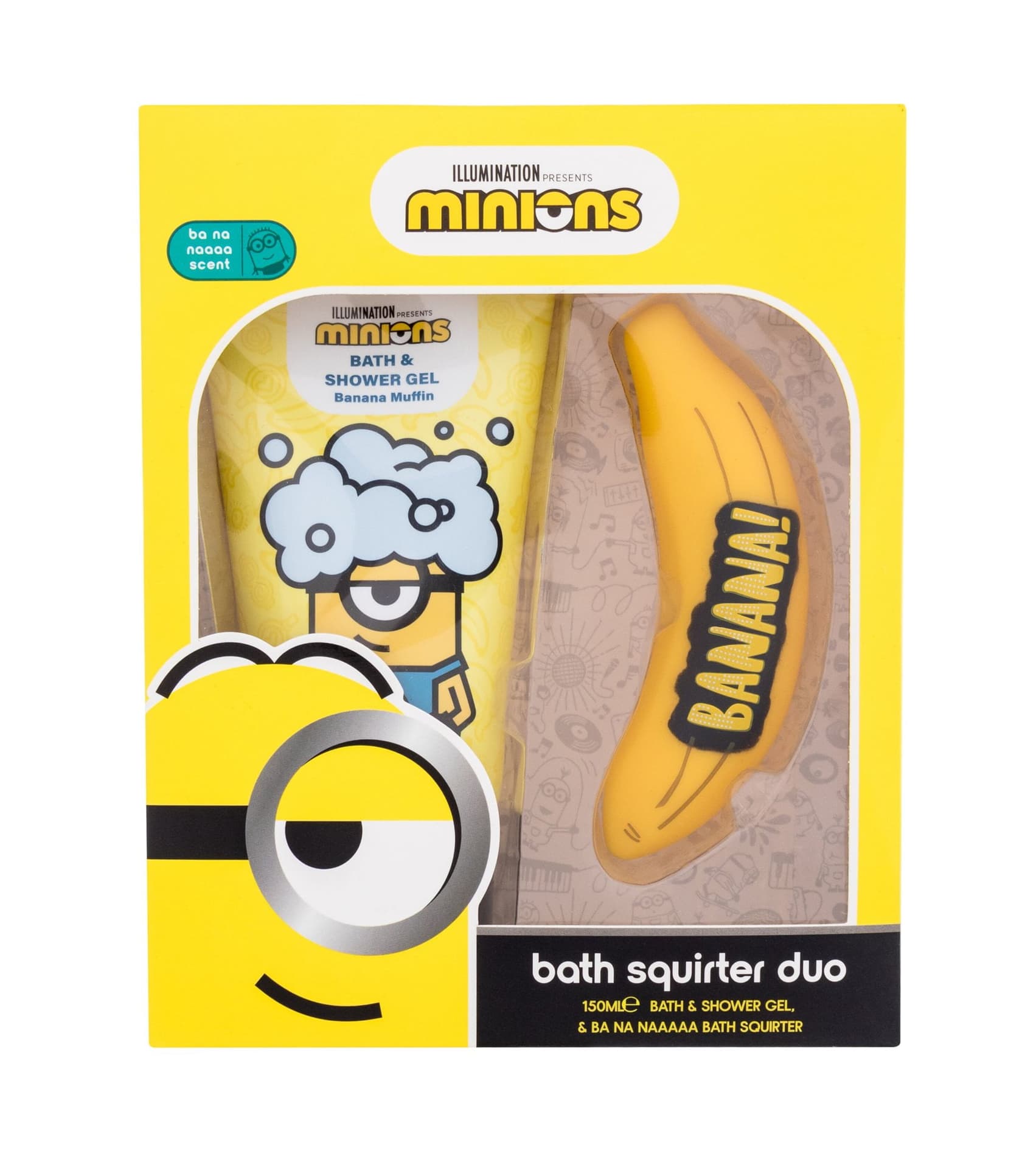 

Minions Bath Squirter Duo Żel pod prysznic 150 ml + zabawka do kąpieli (K)